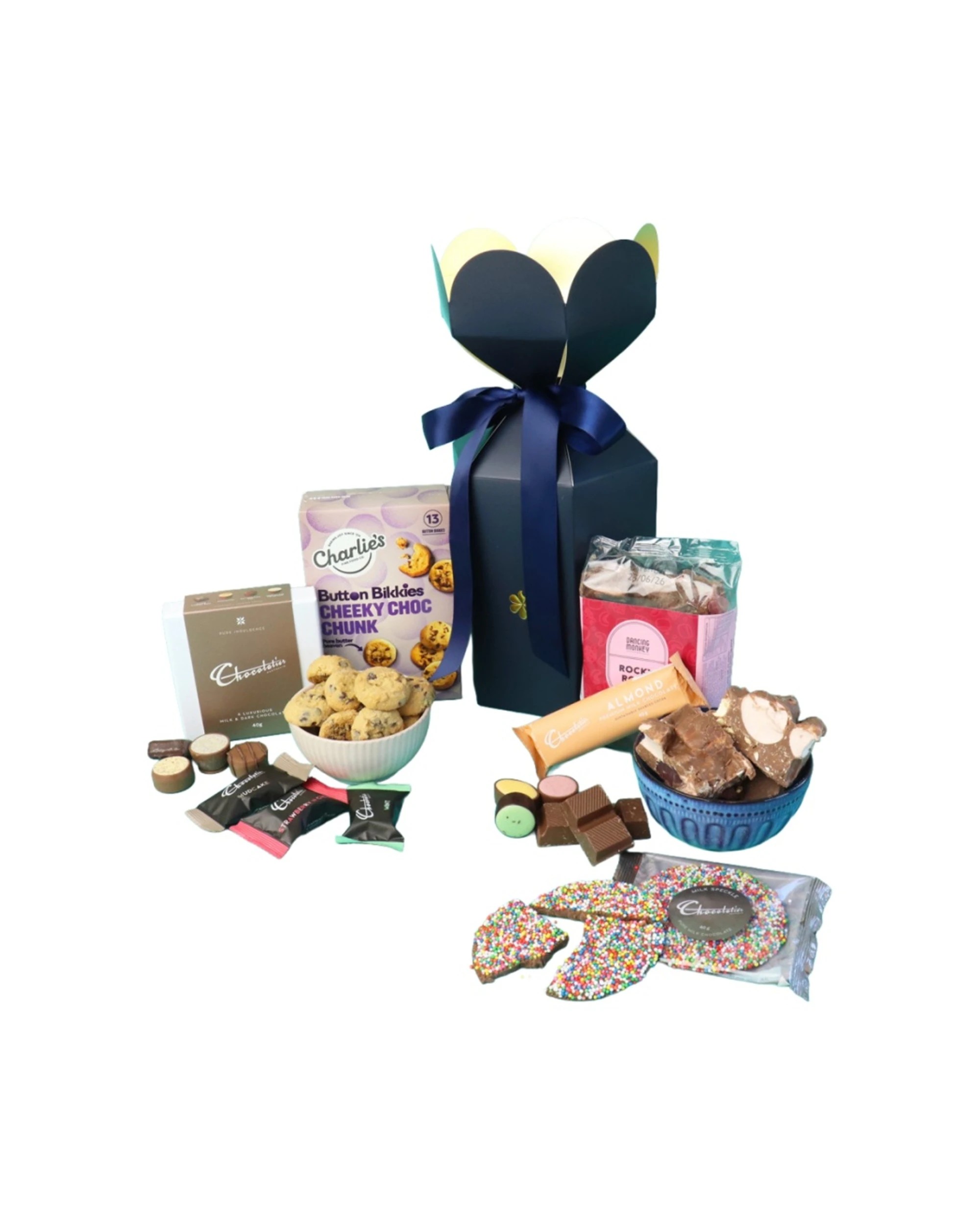 1 Edible Blooms Chocolate Gift Box Artisan Chocolates & Truffles - Multi, 1 of 7