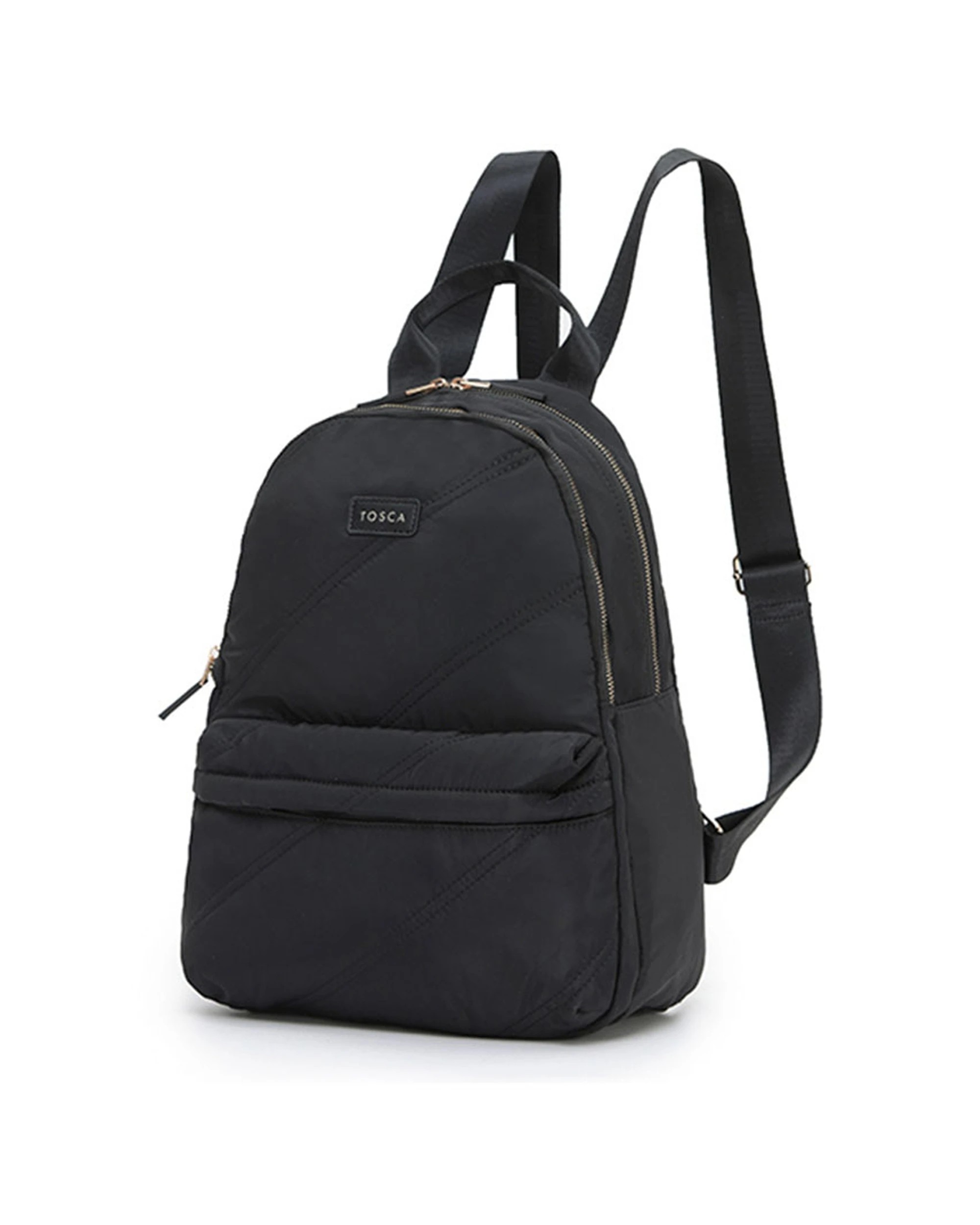 1 Tosca Daily Shoulder Laptop School Backpack - Black, 1 of 2