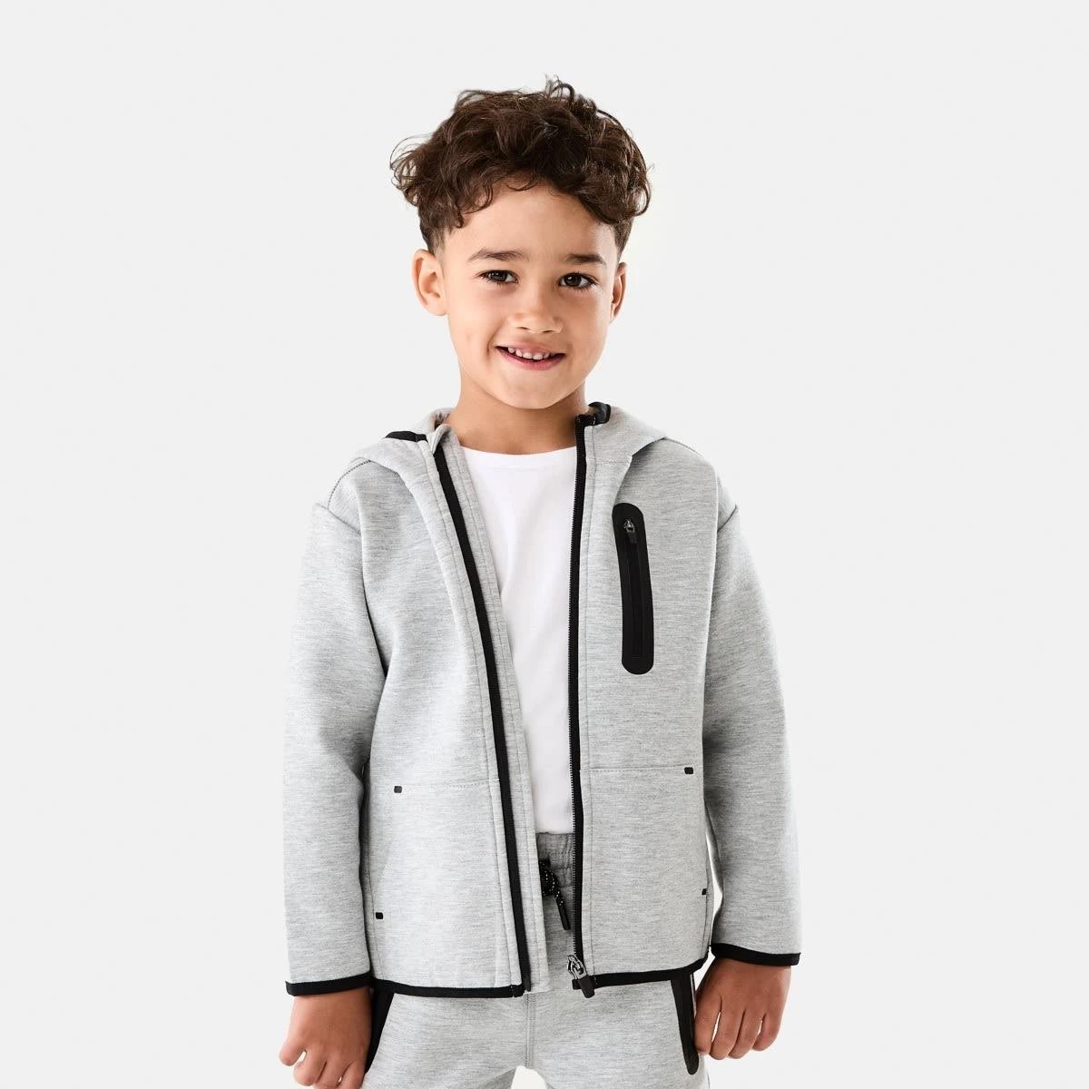 2 Active Kids Hoodie Kgry Marle, 2 of 10