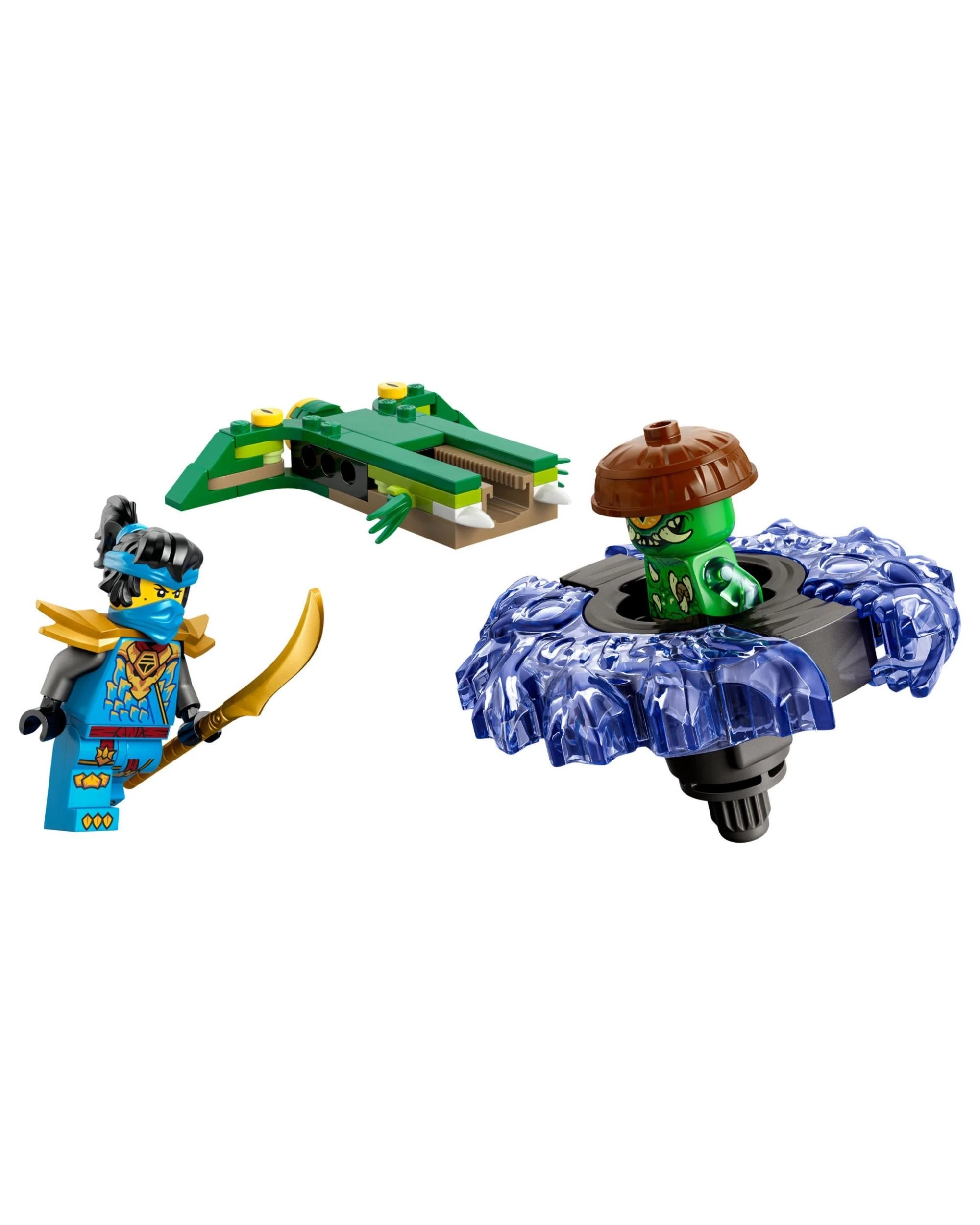 2 LEGO NINJAGO: Nya vs. Mutation Monster Spinner - 71849, 2 of 10