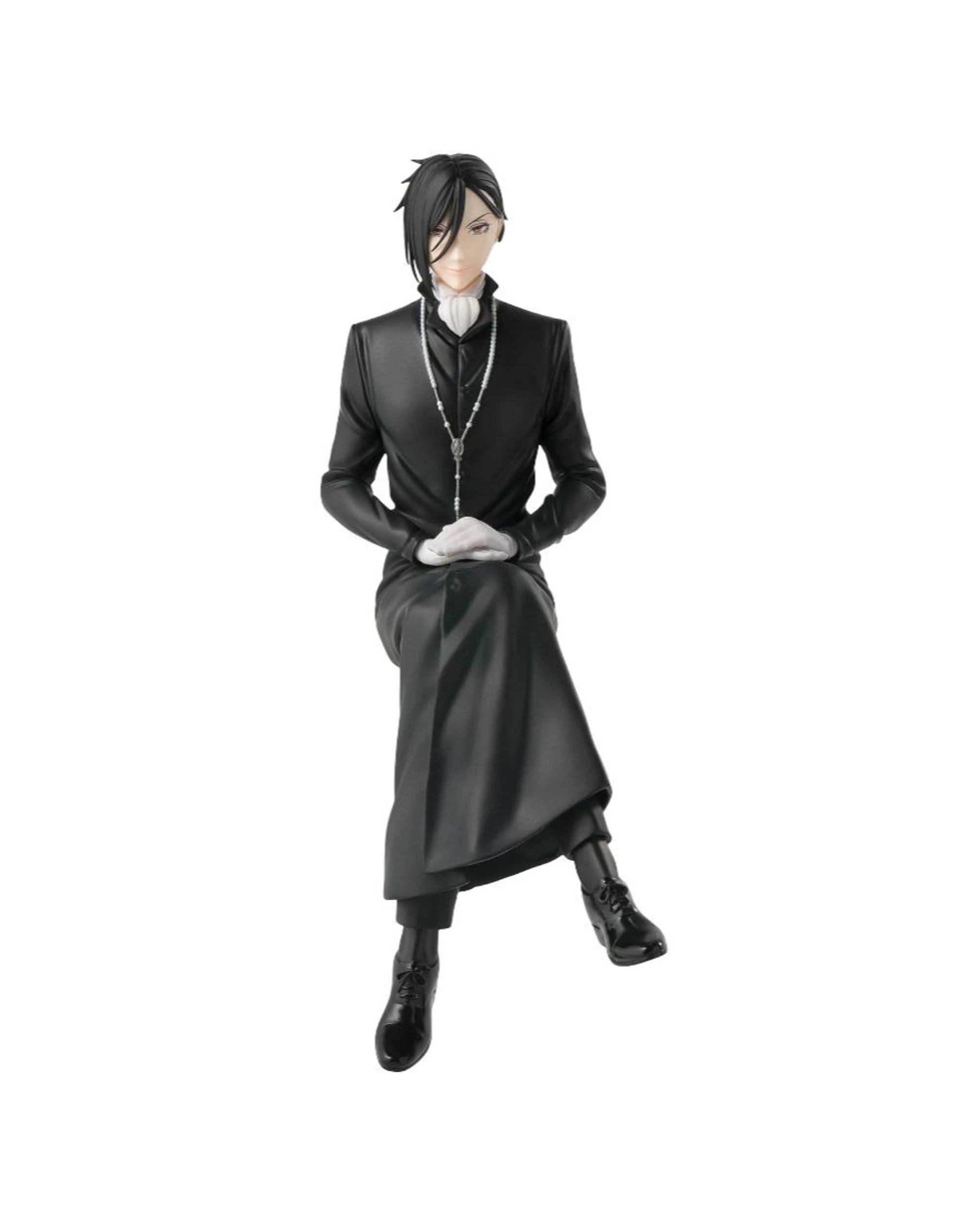 1 Sega Black Butler Sebastian Michaelis Boarding School Arc PM Perching Figure, 1 of 1