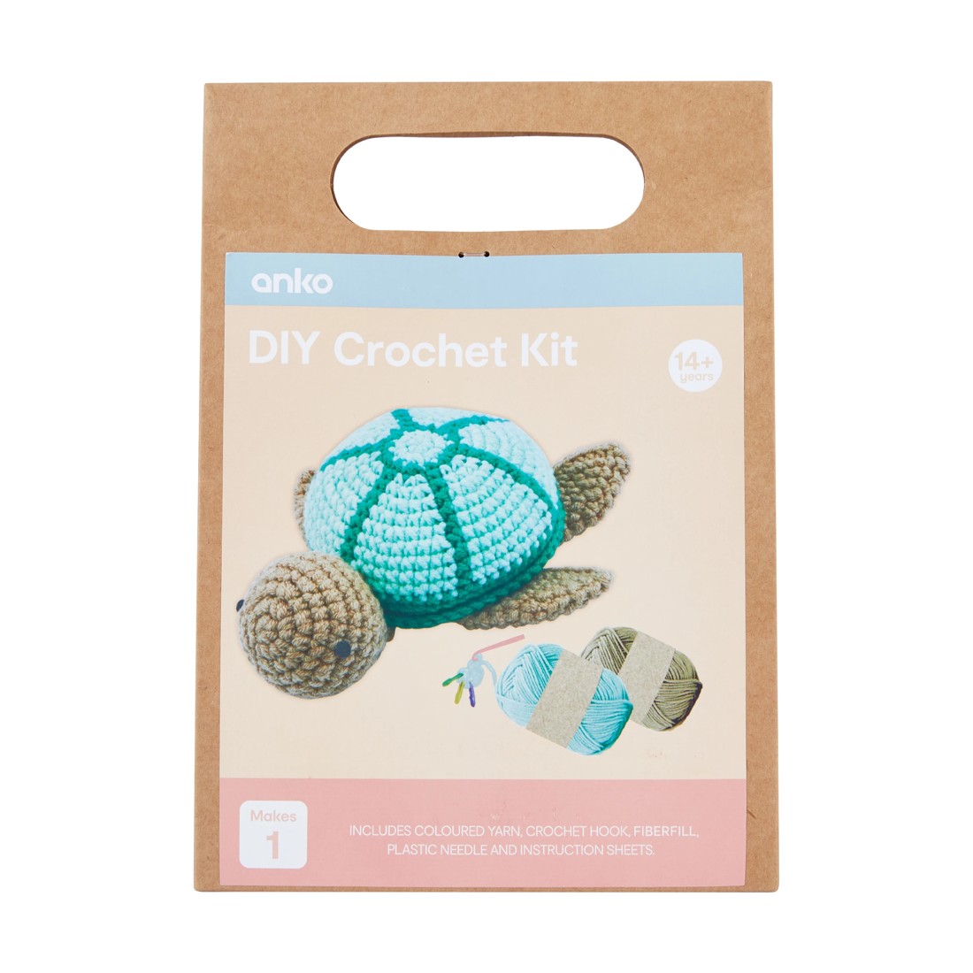 1 DIY Crochet Kit - Turtle, 1 of 3