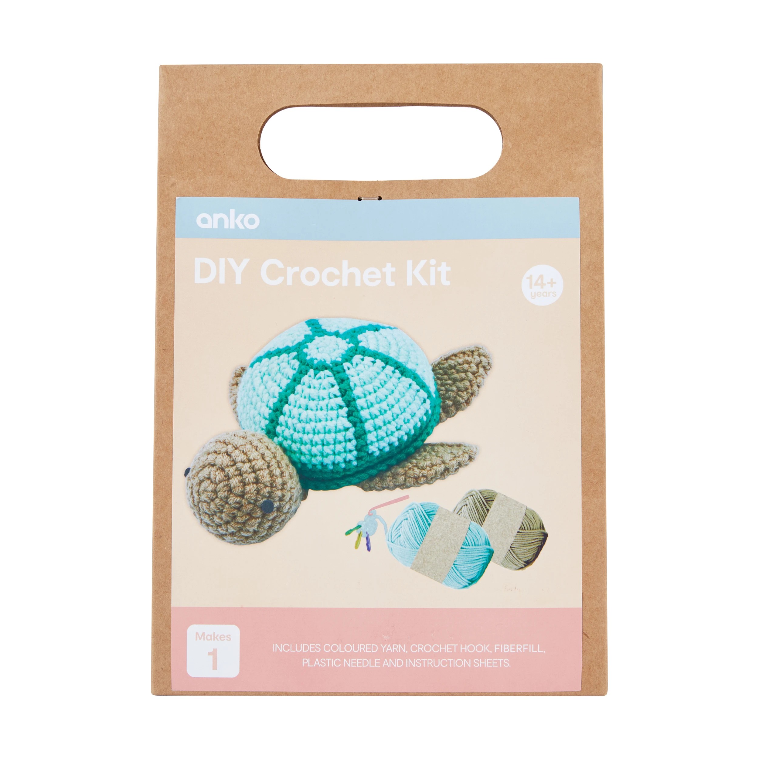 1 DIY Crochet Kit - Turtle, 1 of 3