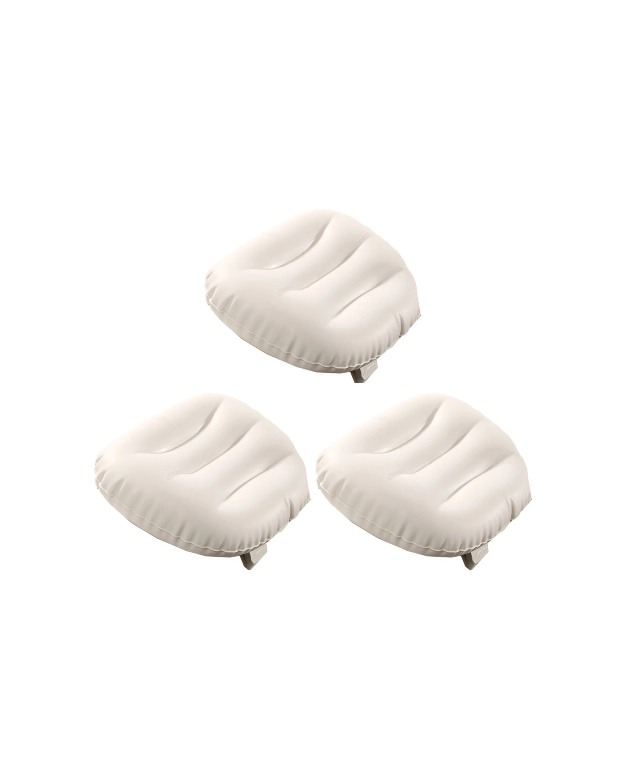 1 Intex 3PK Inflatable PureSpa Headrest Removable Head Support - Beige, 1 of 4