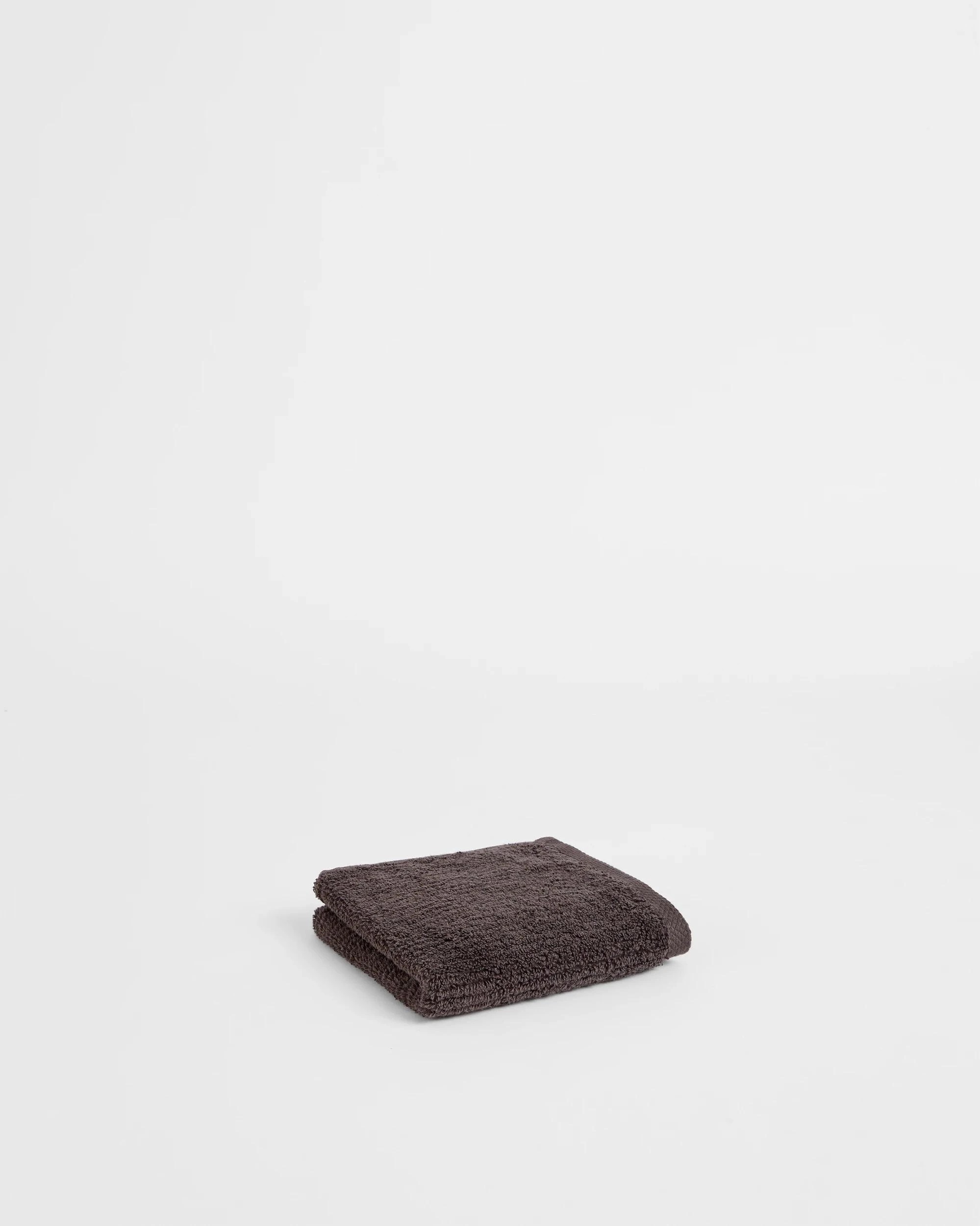 1 Target Piper Australian Cotton Ribbed Face Washer - Brown, 1 of 1