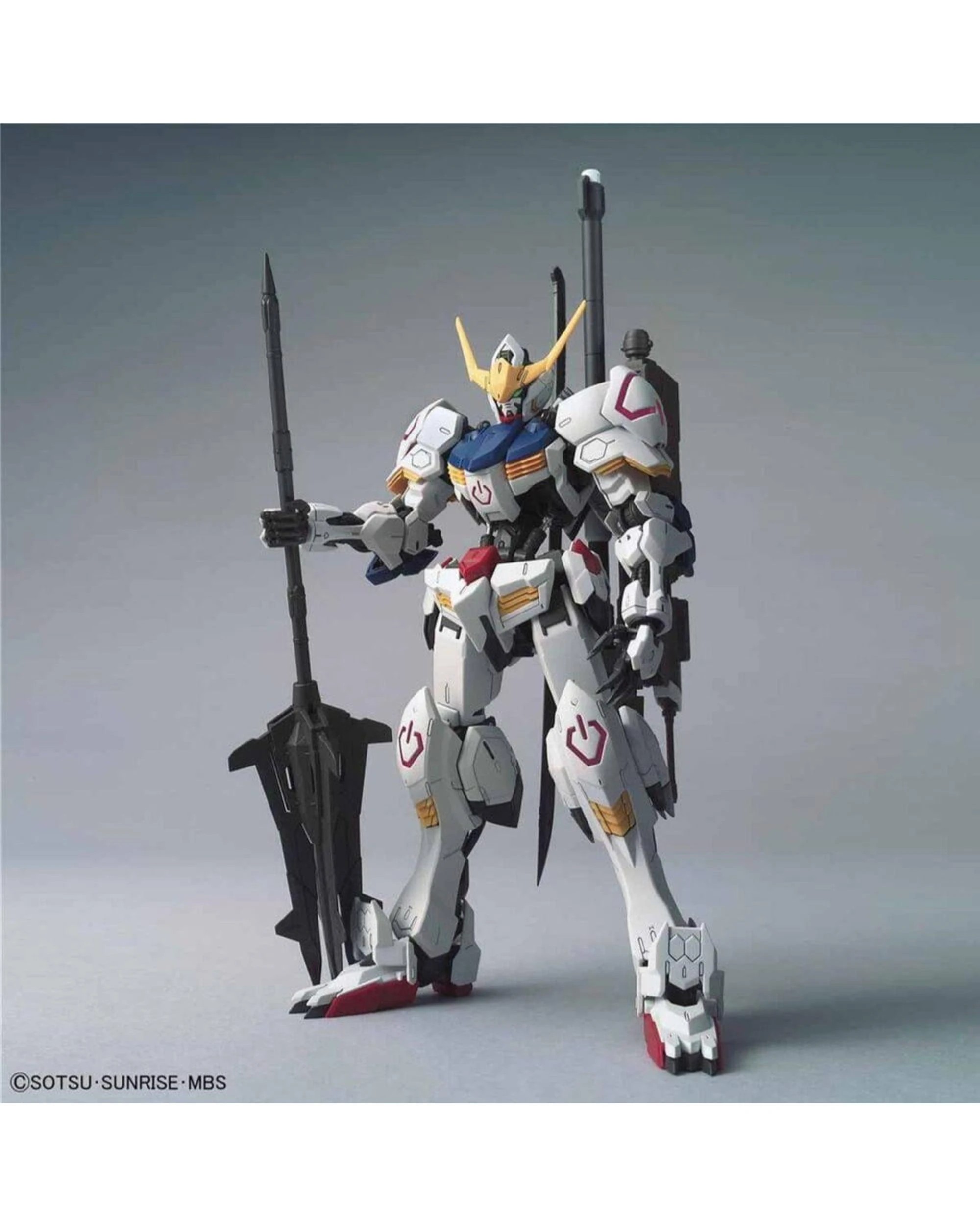 3 Bandai Master Grade Gundam: Barbatos Iron-Blooded Orphans 1/100 Scale Model Kit, 3 of 10