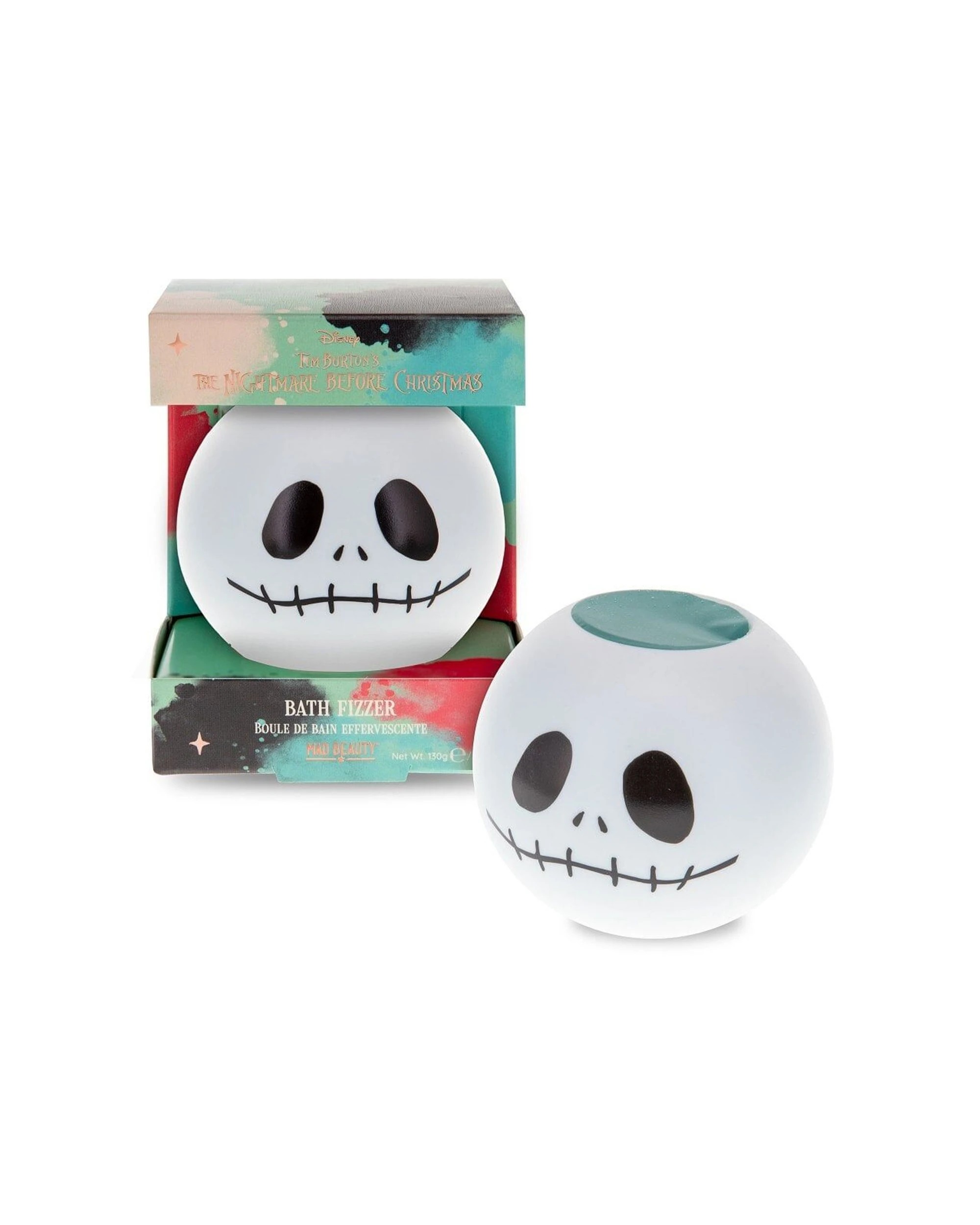 4 Disney Nightmare Before Christmas Cauldron Fizzer 4 Pack Velvet Plum And Vanilla 130g Set - White, 4 of 4