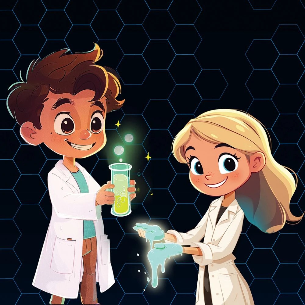 7 Hinkler Curious Universe Glow in the Dark Slime Lab, 7 of 8