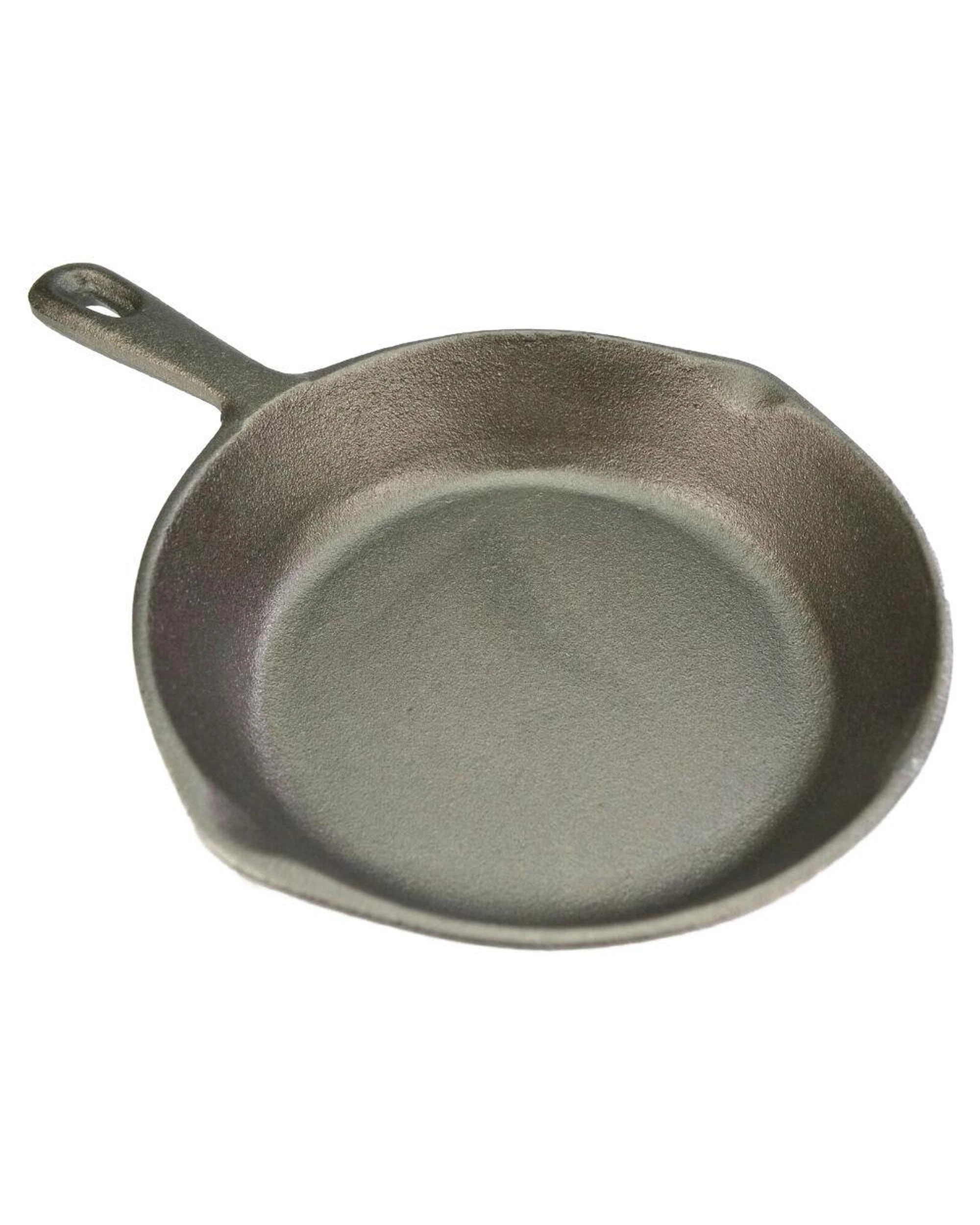 1 Trenton Cast Iron Skillet Frying Pan W Handle 26cm  Grill Pan Griddle, 1 of 2