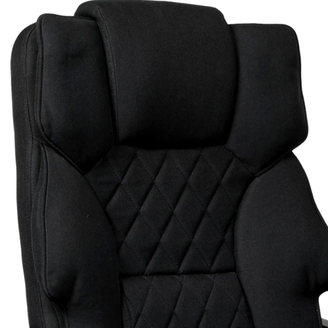 5 Levede Ergonomic Computer Chairs with Footrest and Wide Seat,dark gray, 5 of 7