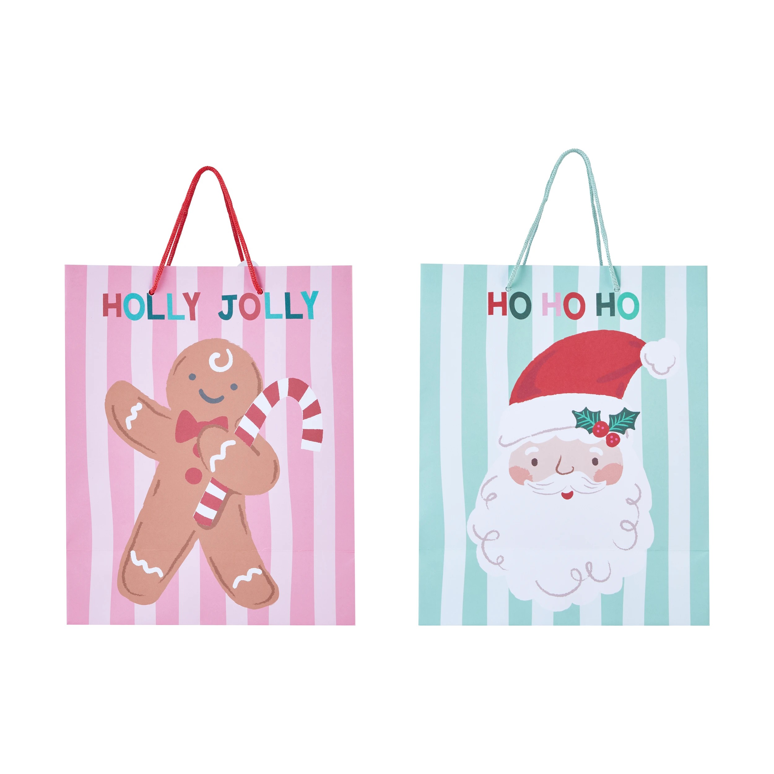 4 2 Pack Christmas Gift Bags - Large, Assorted, 4 of 6