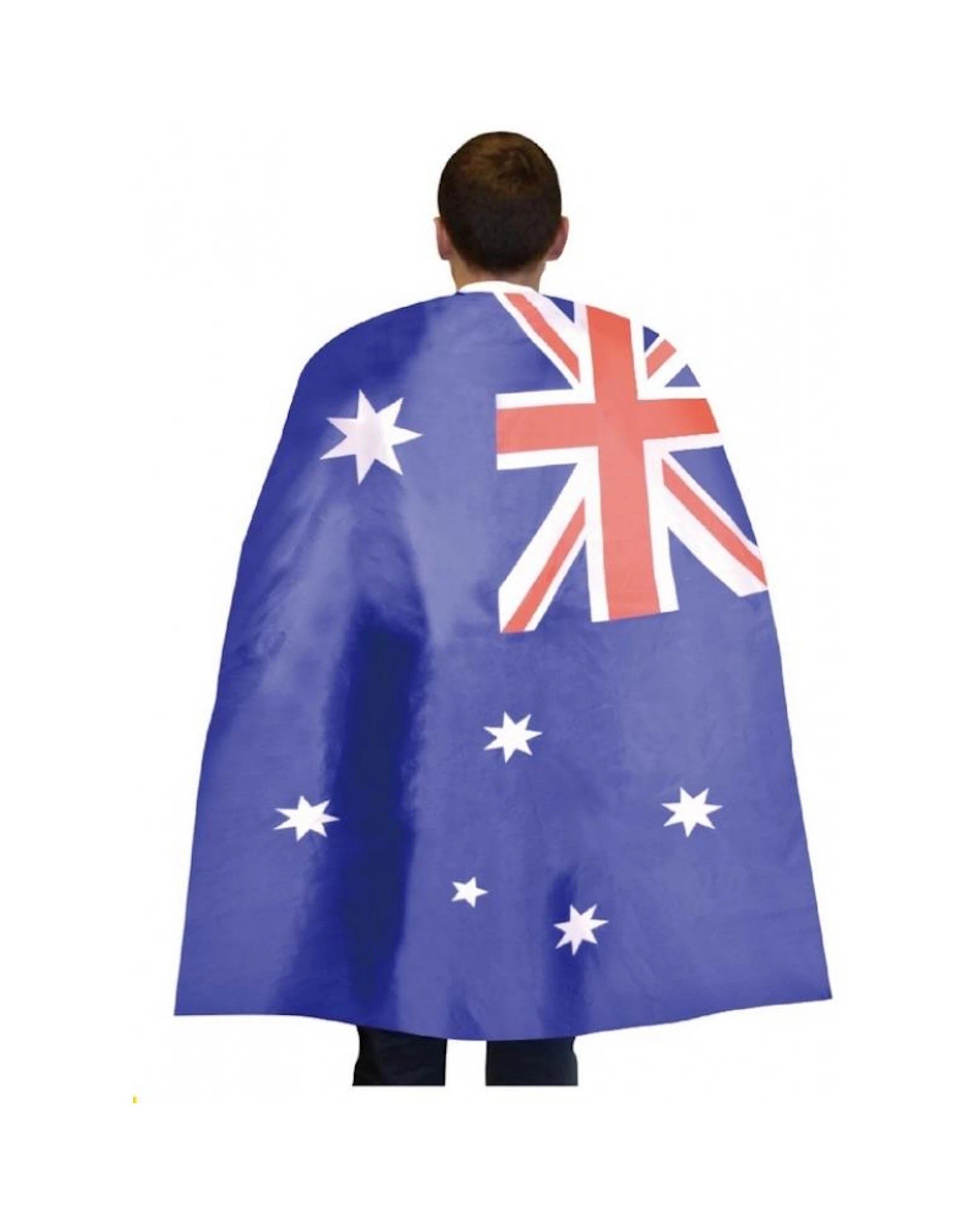 1 Anagram Australian Flag Adult Cape, 1 of 1