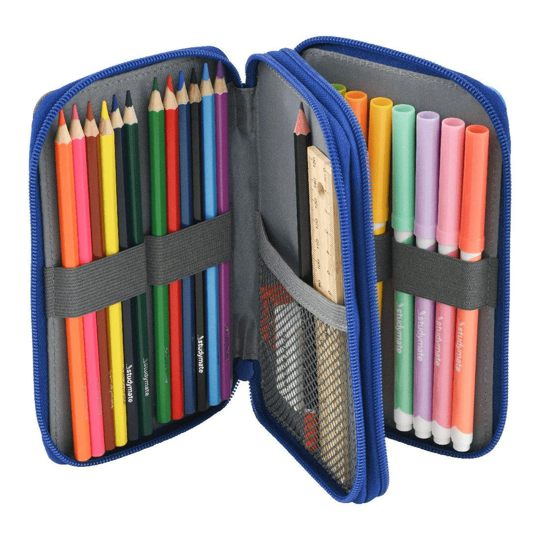 5 Studymate Pencil Case Set Camo 32 Piece, 5 of 10