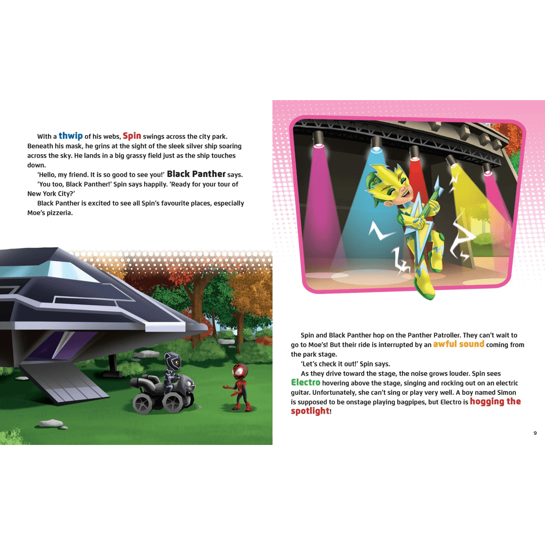 4 Disney Marvel Spidey Amazing Friends Treasury of Super Heroes Stories - Book, 4 of 6