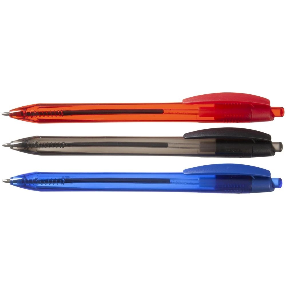 2 Keji Retractable Ballpoint Pens 1.0mm Assorted 3 Pack, 2 of 2