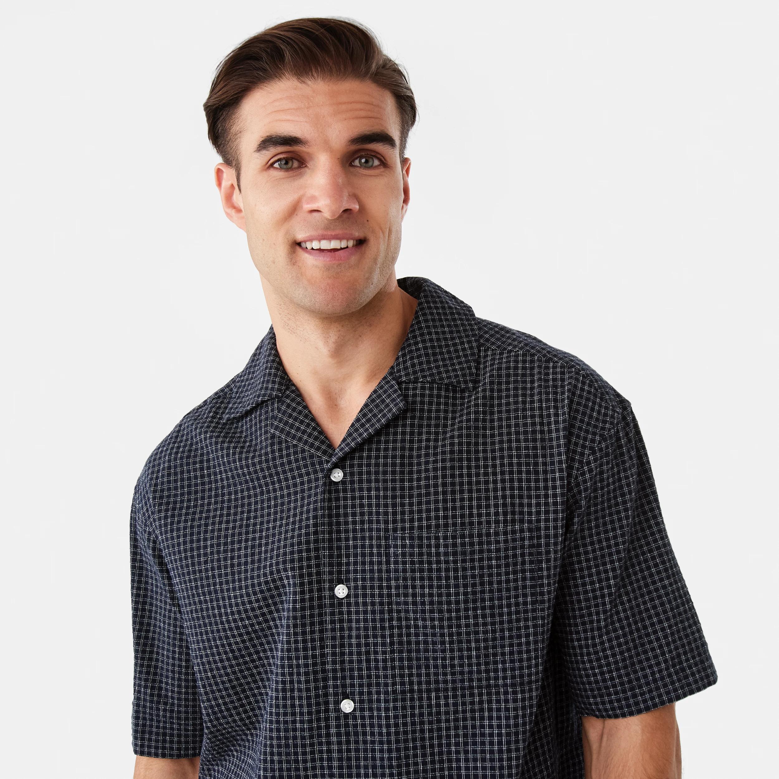 5 Boxy Check Shirt Sky Cptn, 5 of 10