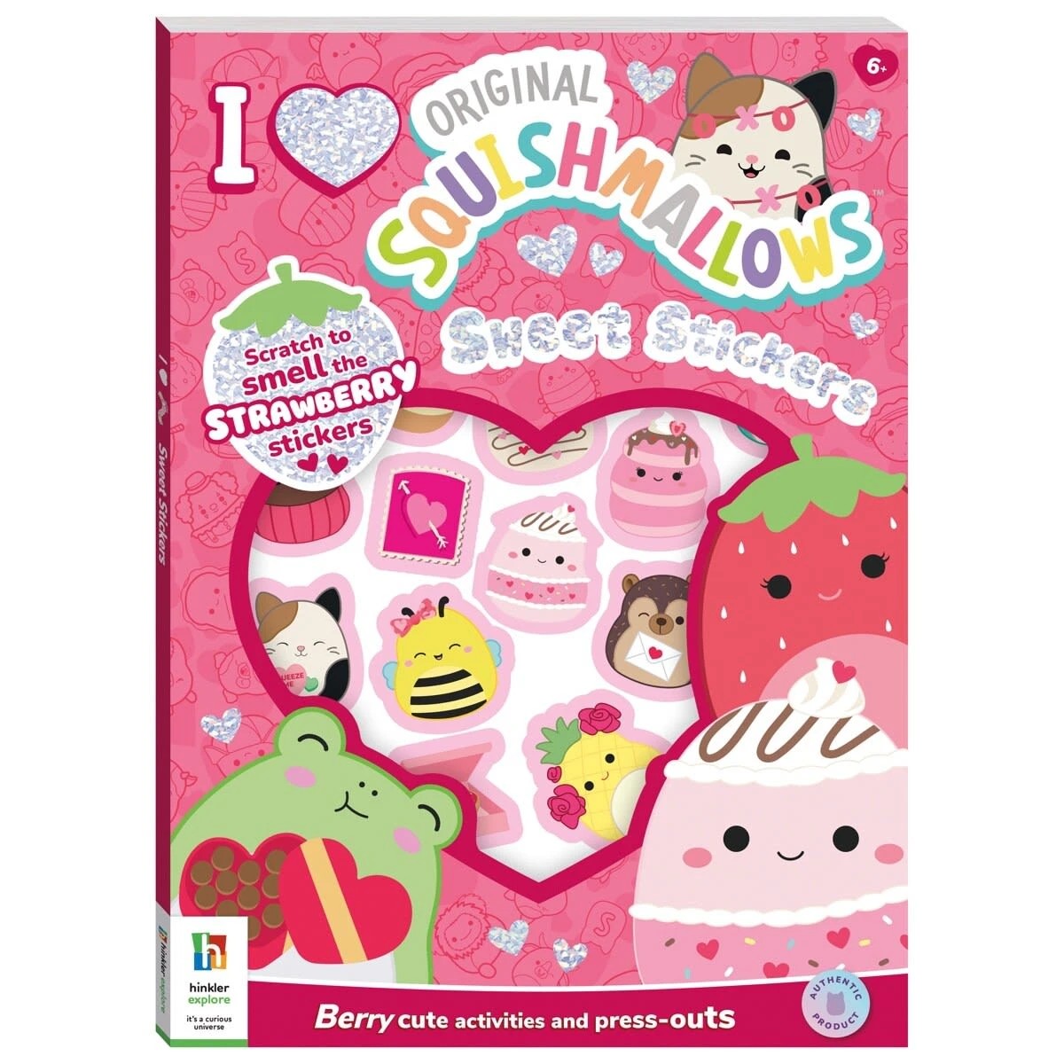 1 I Love Original Squishmallows Sweet Stickers - Book, 1 of 6