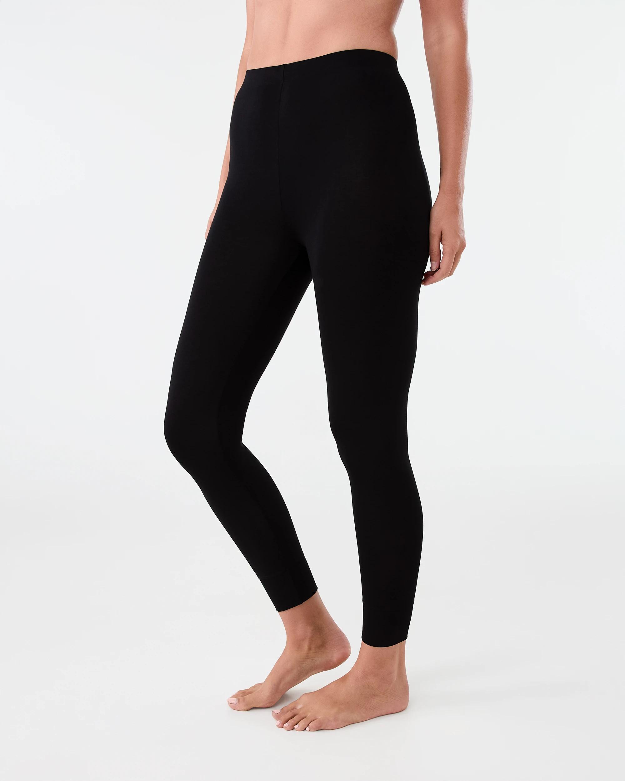 2 Bamboo Viscose Leggings Black, 2 of 4