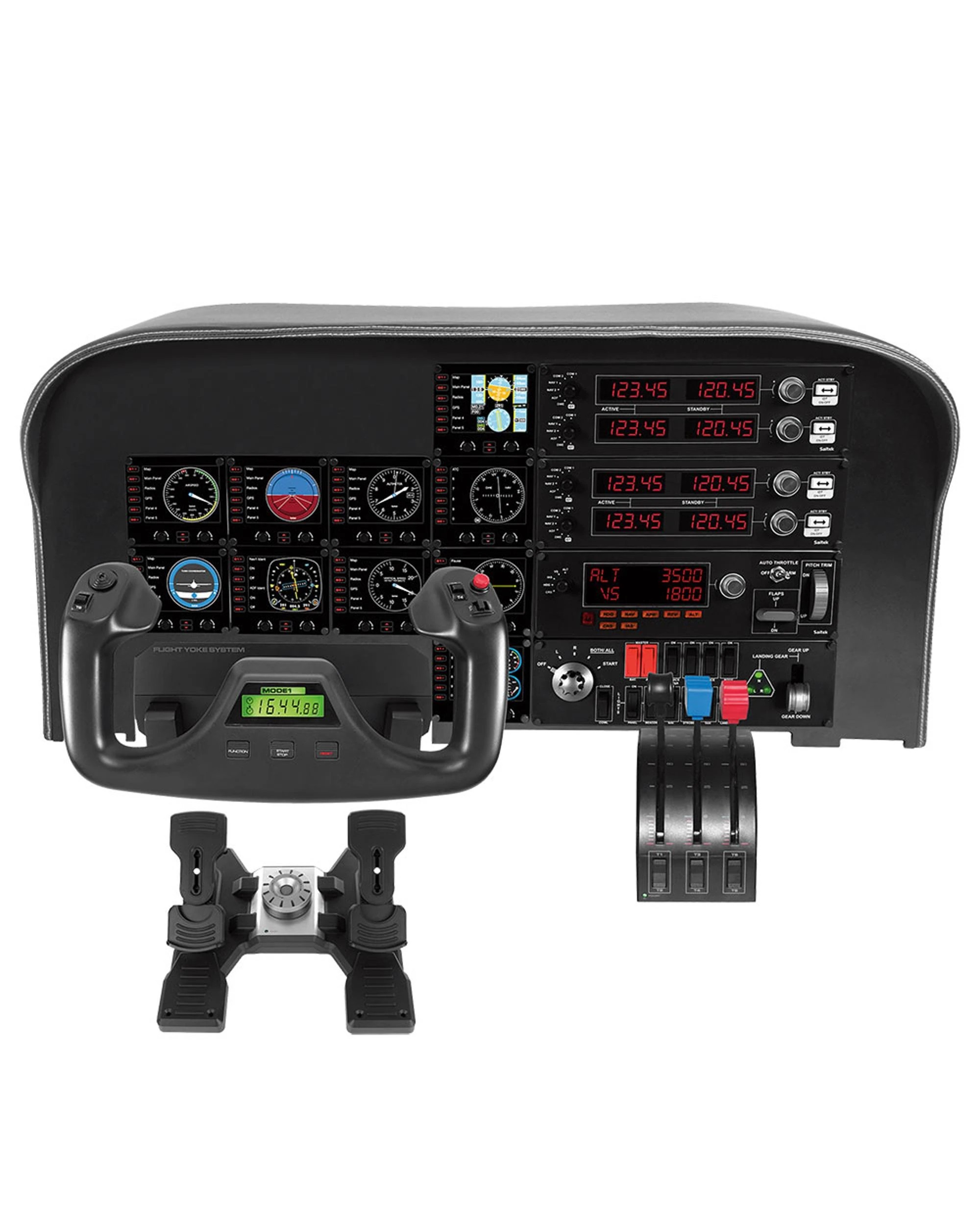 8 Logitech G Flight Yoke with Throttle Quadrant - Black, 8 of 8