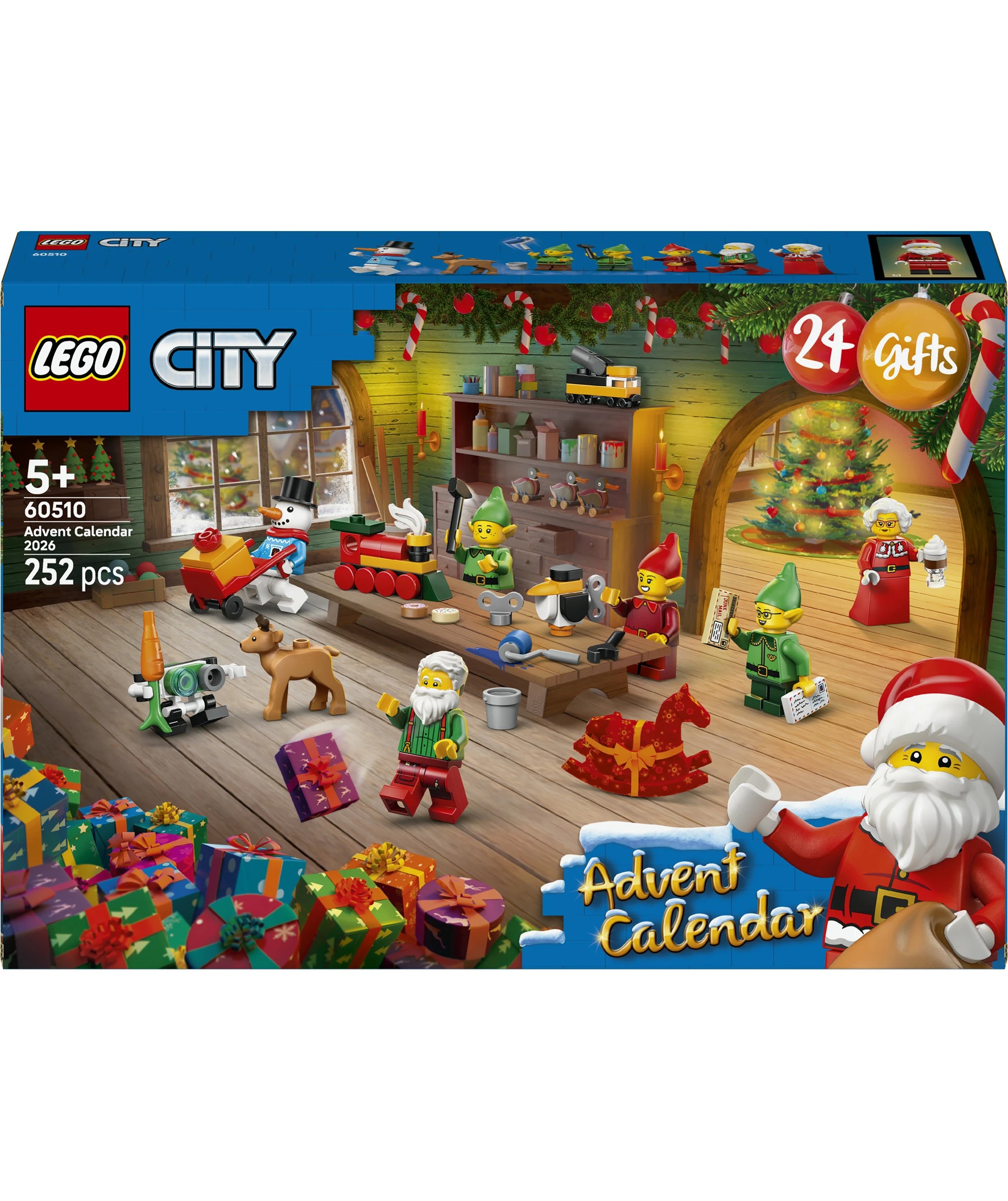 1 LEGO City Advent Calendar 2026 60510, 1 of 10