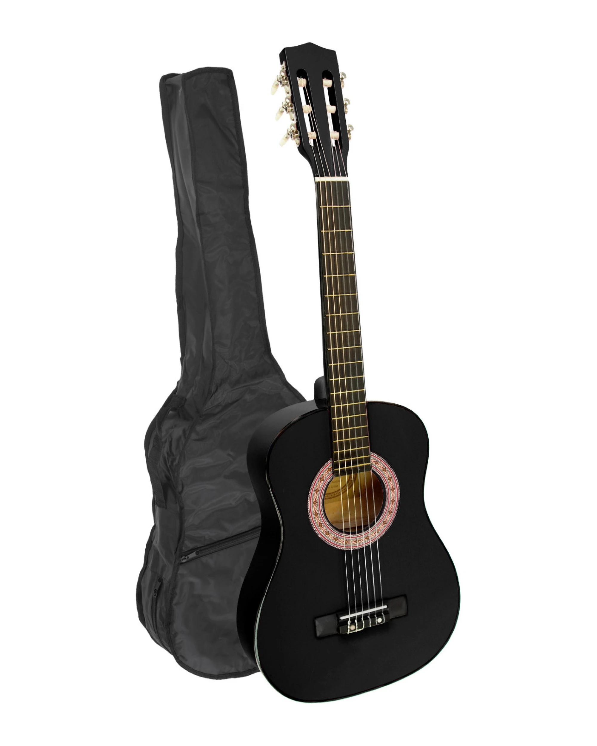 3 Karrera 34in Acoustic Childrens Guitar - Black, 3 of 6