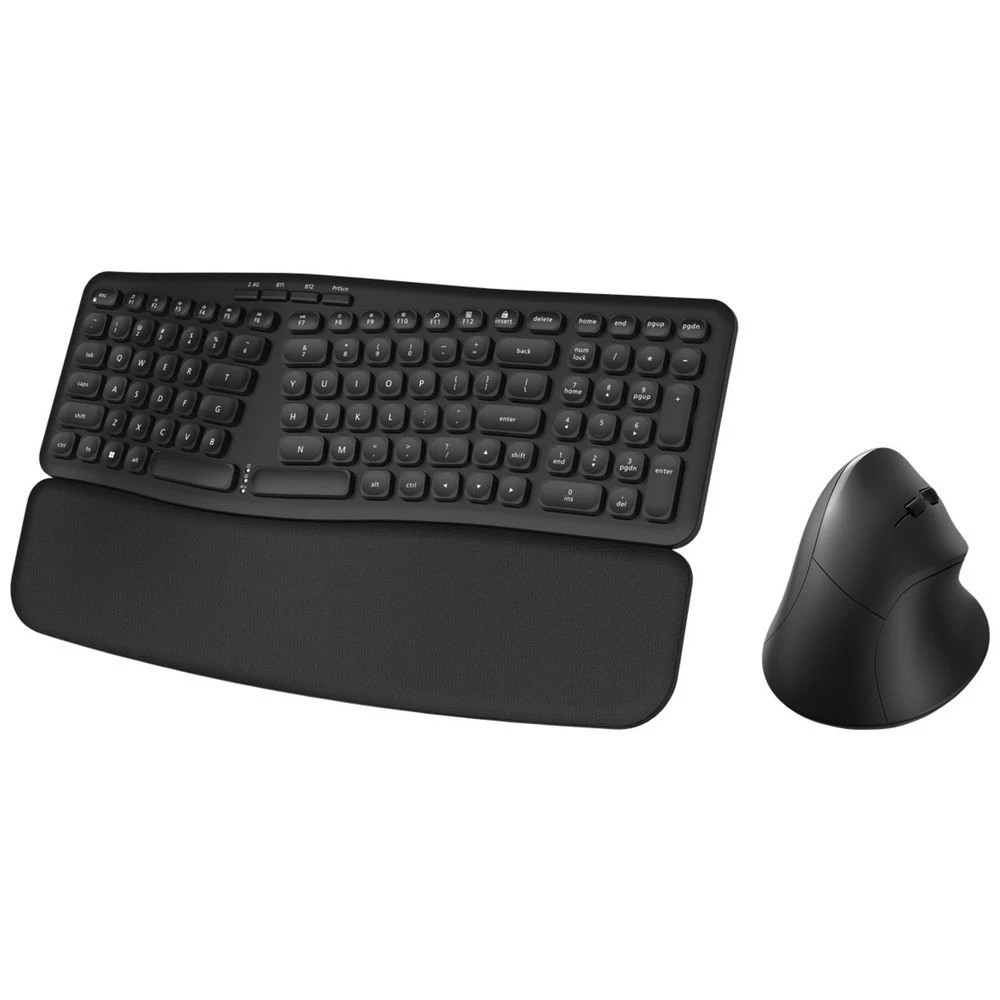 3 Qudo Multi Device Ergonomic Keyboard and Mouse Combo, 3 of 9