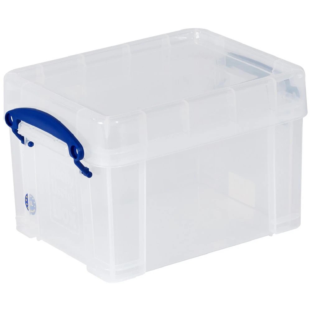 1 Really Useful 3L Box Clear, 1 of 2