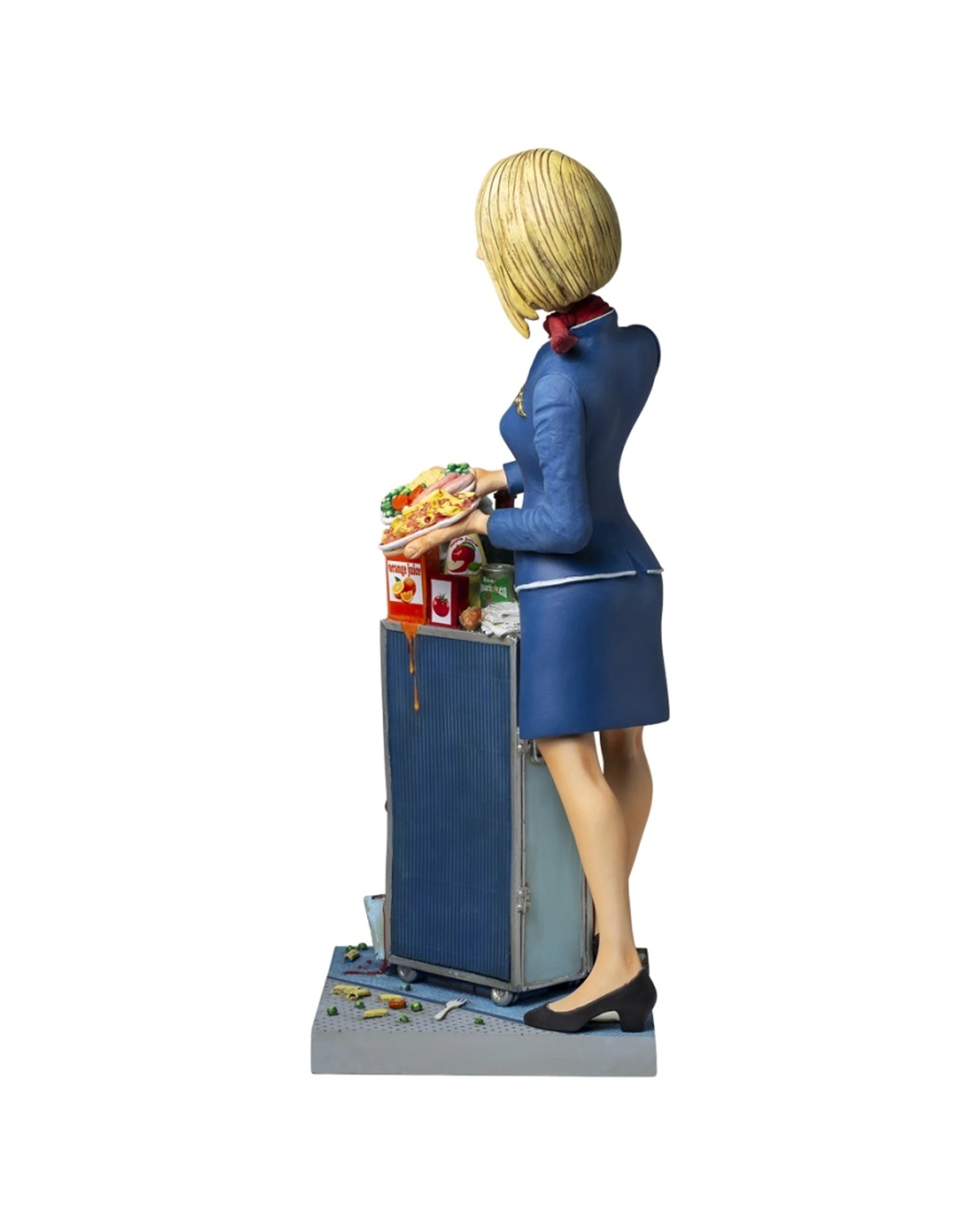 5 The Comic Art of Guillermo Forchino Full Size Flight Attendant Figurine - Multi, 5 of 8