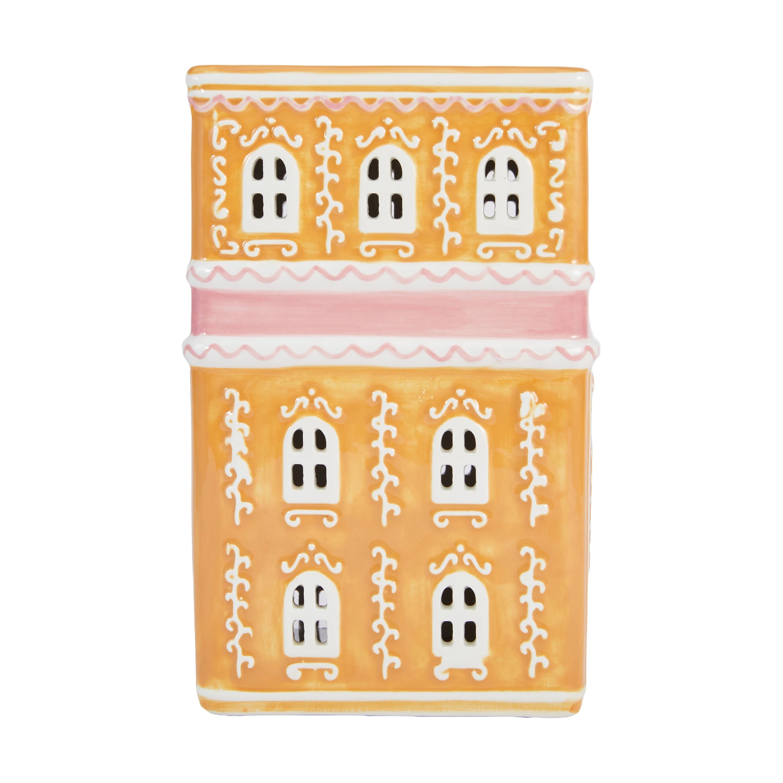 5 Light Up Ceramic Gingerbread Patisserie, 5 of 6