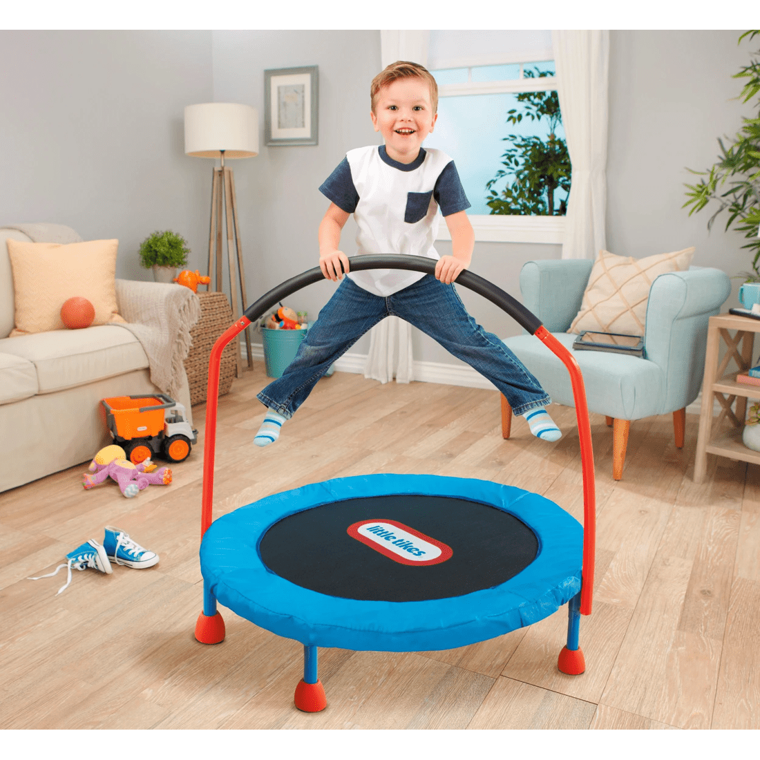 3 Little Tikes Easy Store 3ft Trampoline - Multi, 3 of 4