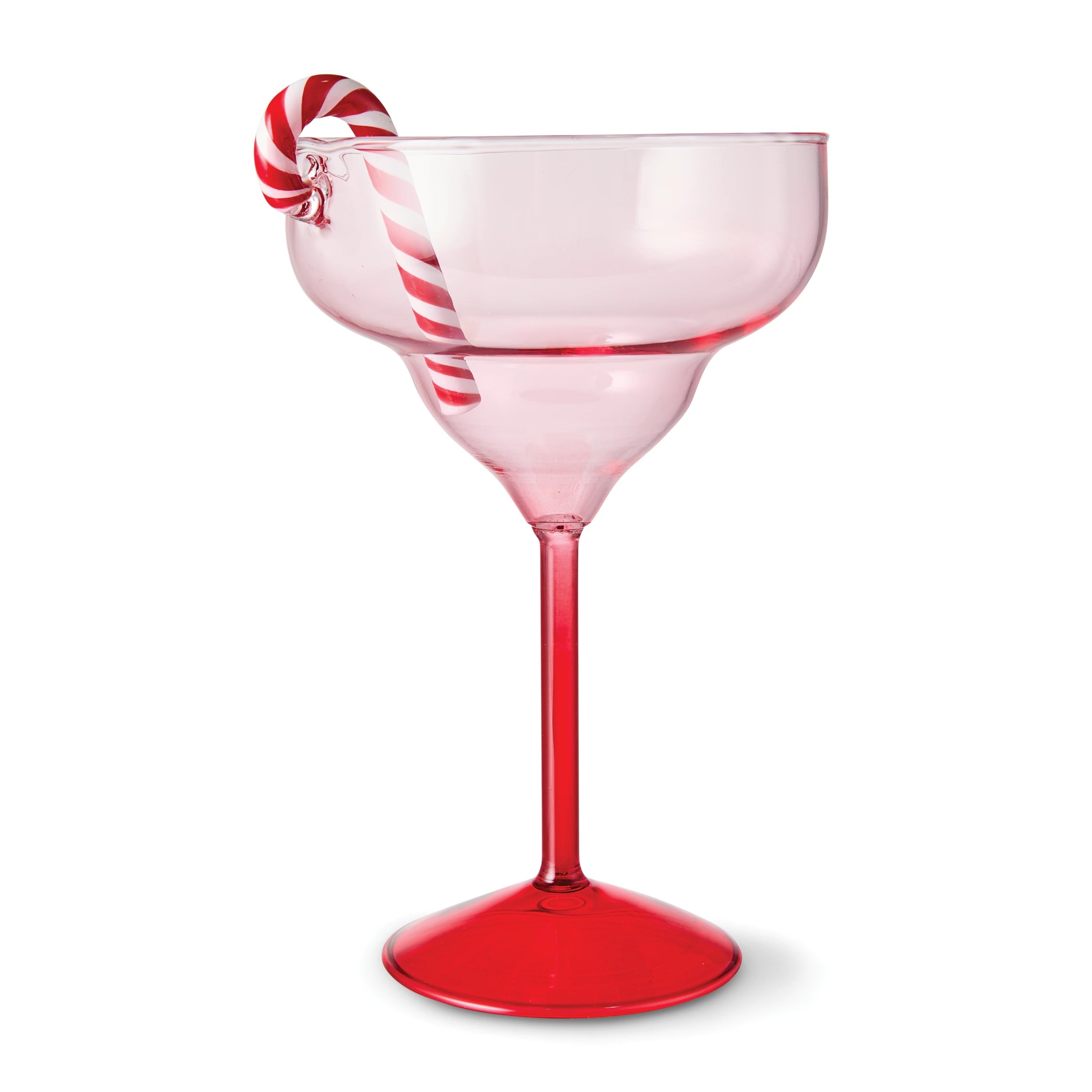 2 Candy Cane Margarita Glasses, 2 of 6