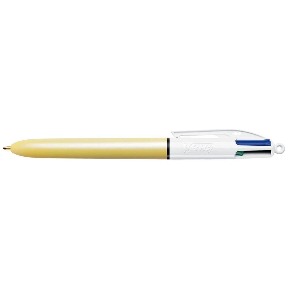 4 Bic 4-Colour Ballpoint Pen Pearl 3 Pack, 4 of 7