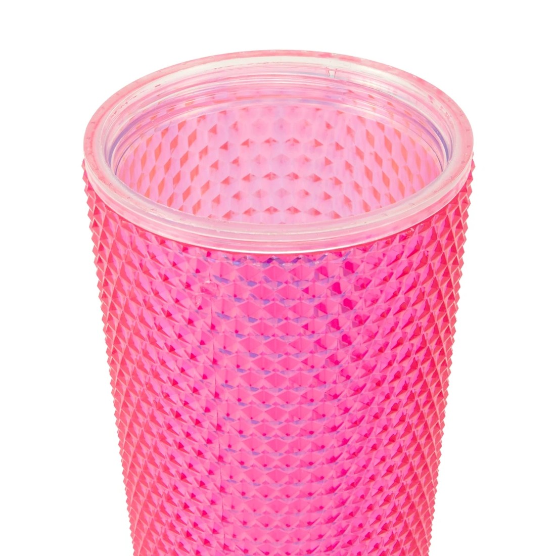 6 Pink Textured Smoothie Tumbler, 6 of 9