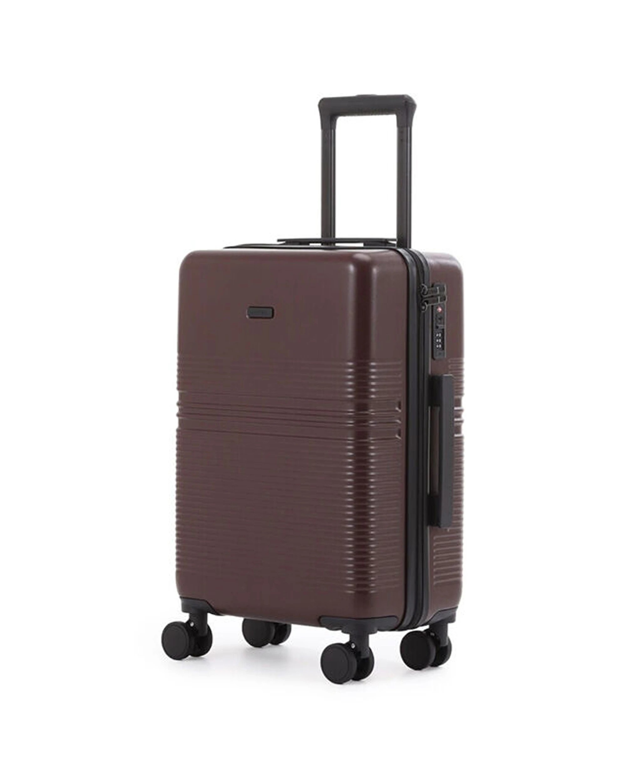 3 Paklite Elements Small Travel Luggage Suitcase Lightweight 56.5x38cm - Burgundy, 3 of 8