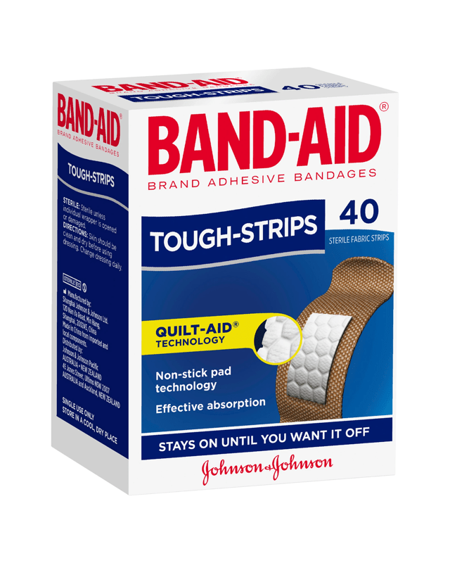 40 Pack Johnson & Johnson Band-Aid Adhesive Band