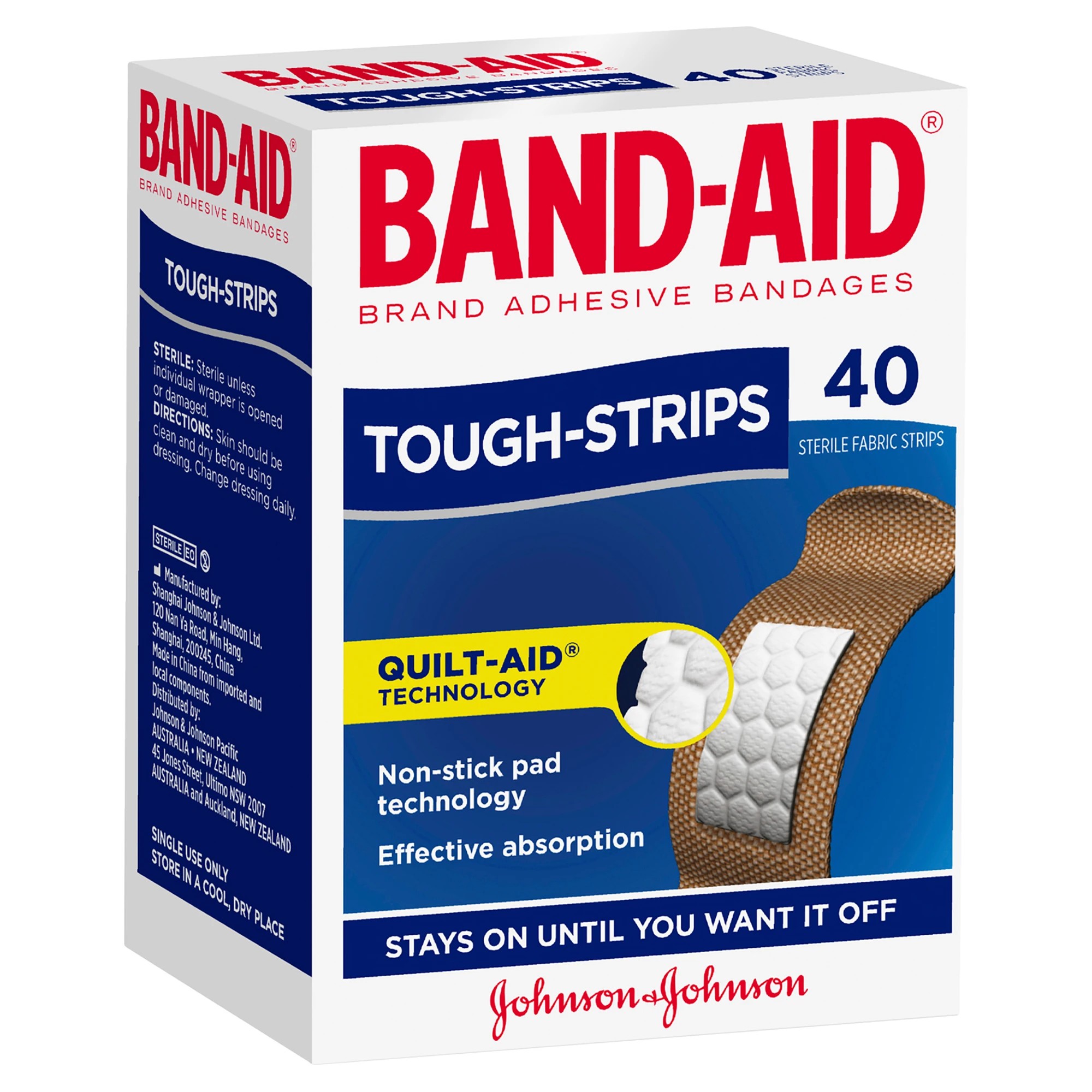 1 40 Pack Johnson & Johnson Band-Aid Adhesive Bandages, 1 of 5
