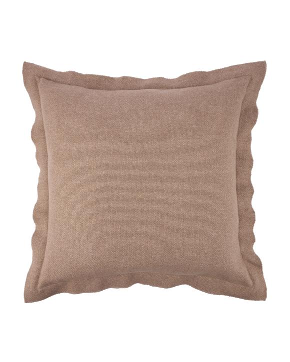 60cm Flange Cushion - Mocha
