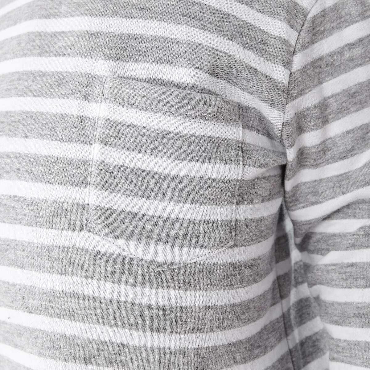 4 Double Cloth Stripe T-shirt Mrl Stripe, 4 of 6