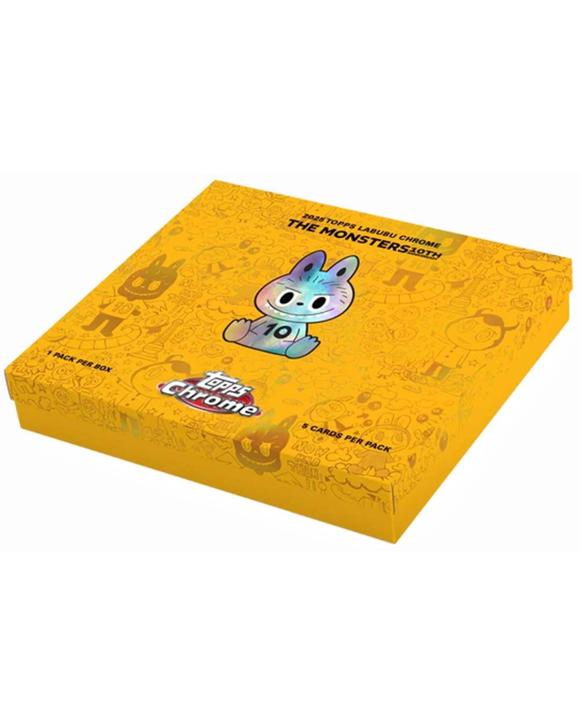Topps 2025 Labubu The Monsters Chrome 10th Anniversary