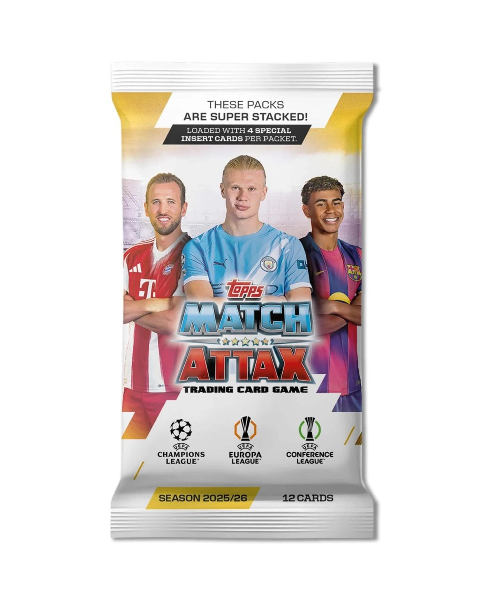2 Match Attax UEFA Club Competitions 2025/2026 Edition Trading Cards Booster Box, 2 of 10