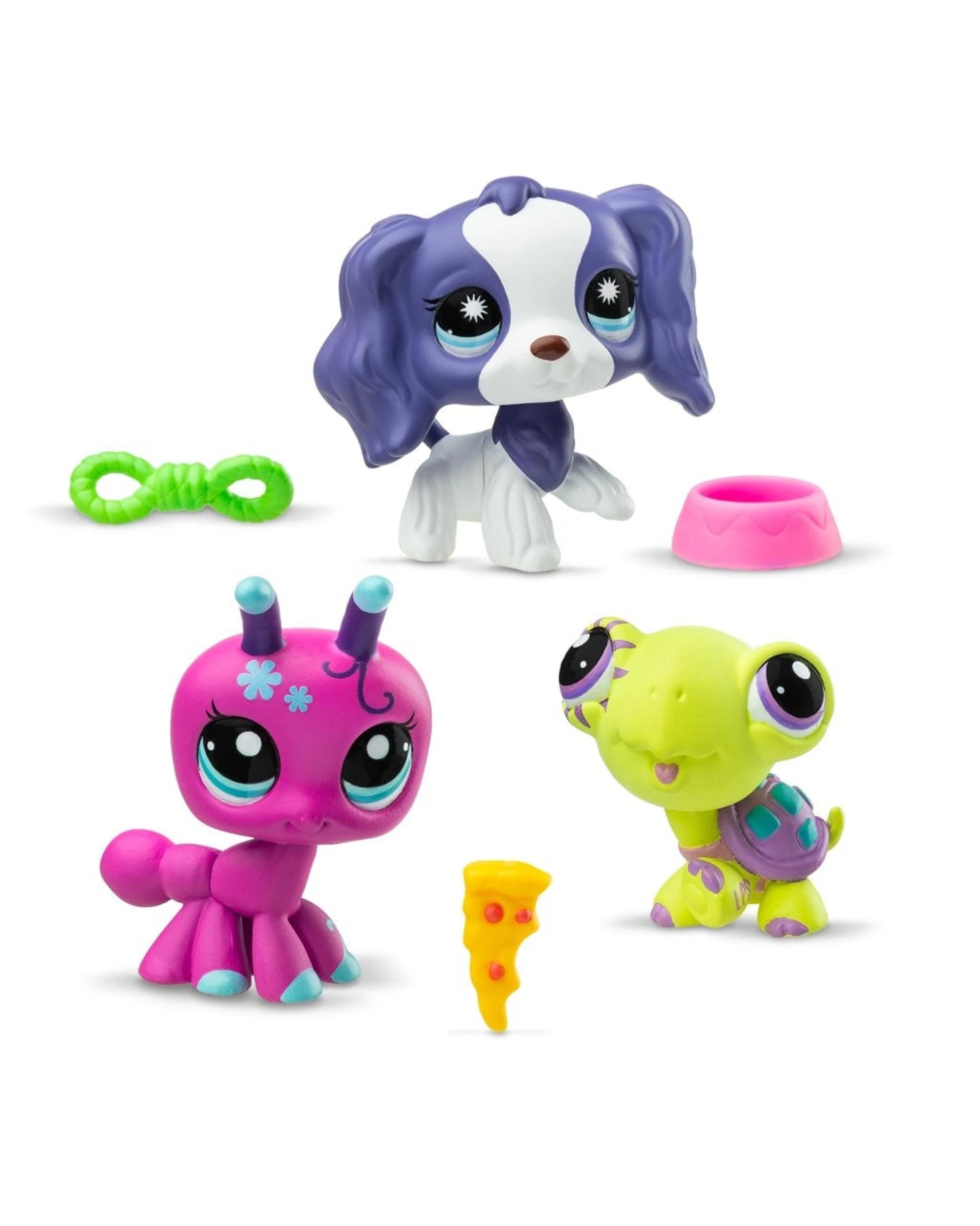3 Littlest Pet Shop Trio In Tube Series 3 Backyard Pets 3 Pack Figures, 3 of 5