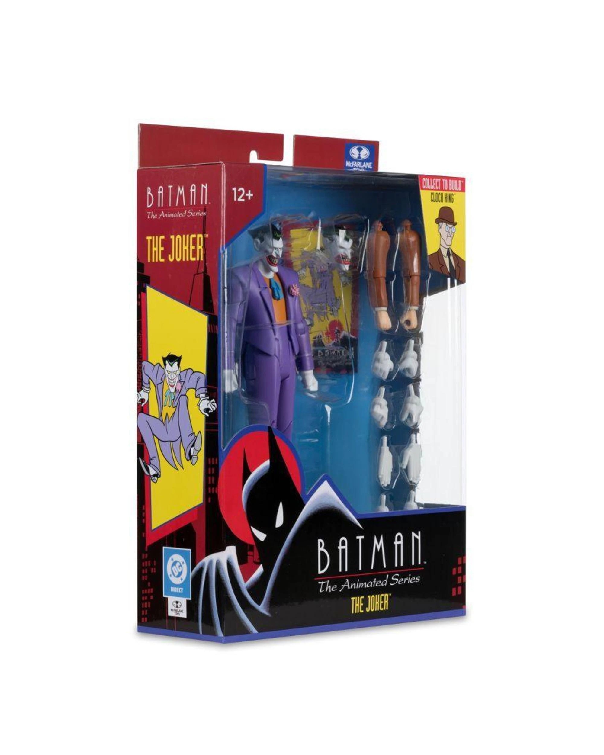 8 McFarlane DC Direct Batman the Animated Series The Joker Build-A 6 inch Figure, 8 of 9