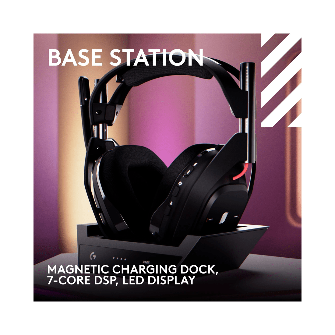 9 Logitech G Astro A50 LIGHTSPEED Wireless Gaming Headset + Base Station - Black, 9 of 10