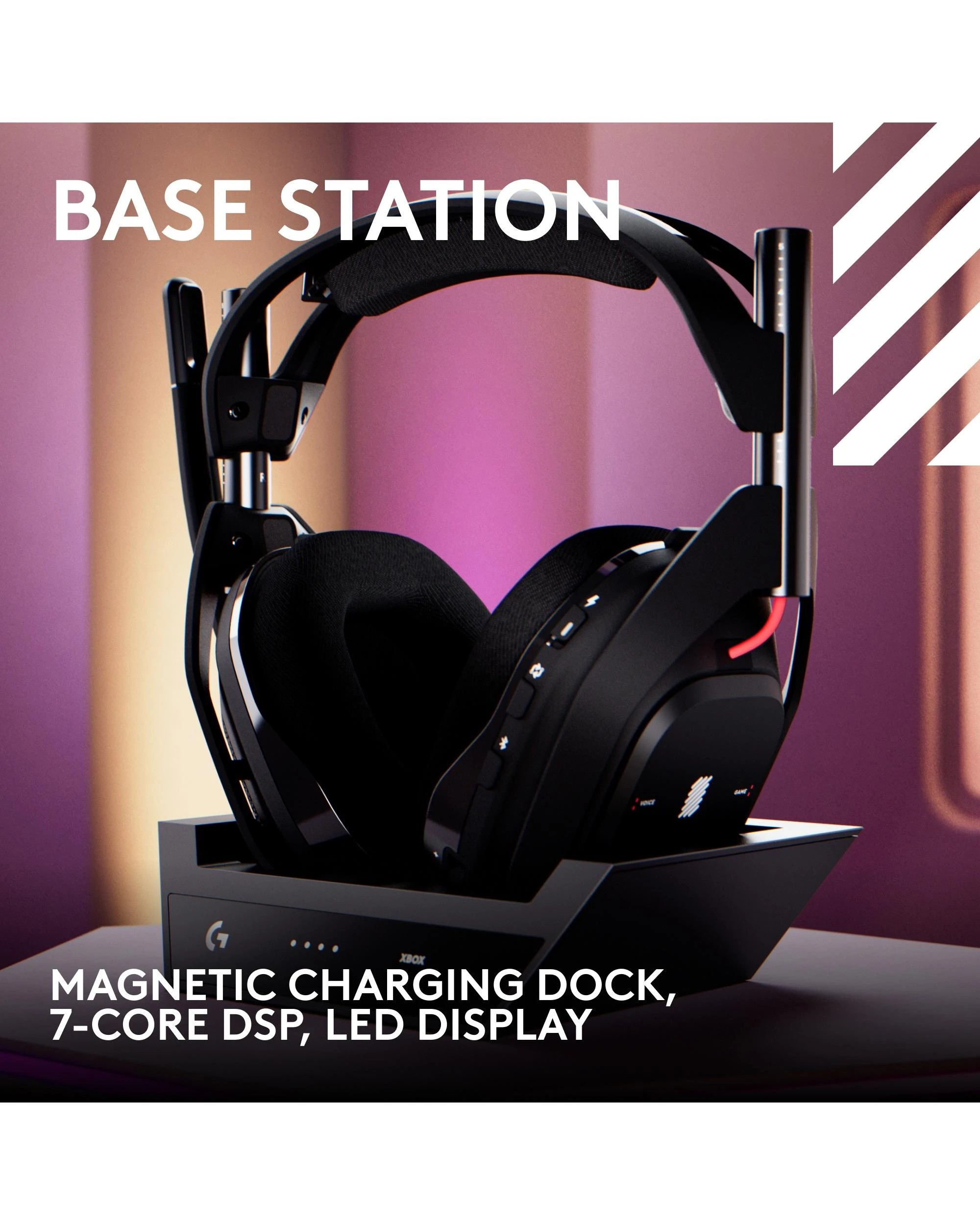 9 Logitech G Astro A50 LIGHTSPEED Wireless Gaming Headset + Base Station - Black, 9 of 10