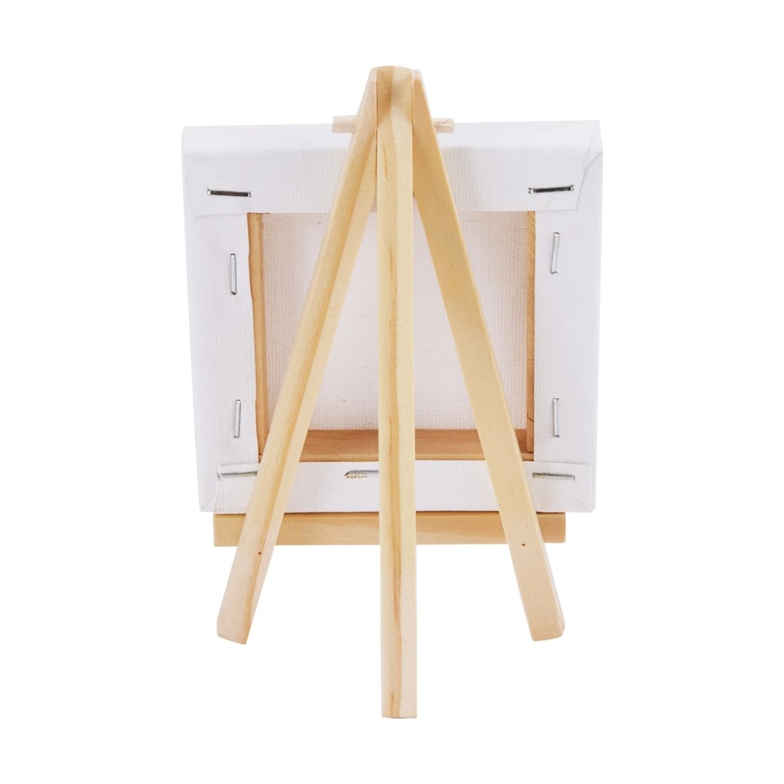10 3 Pack Mini Easel and Canvas - White, 10 of 10