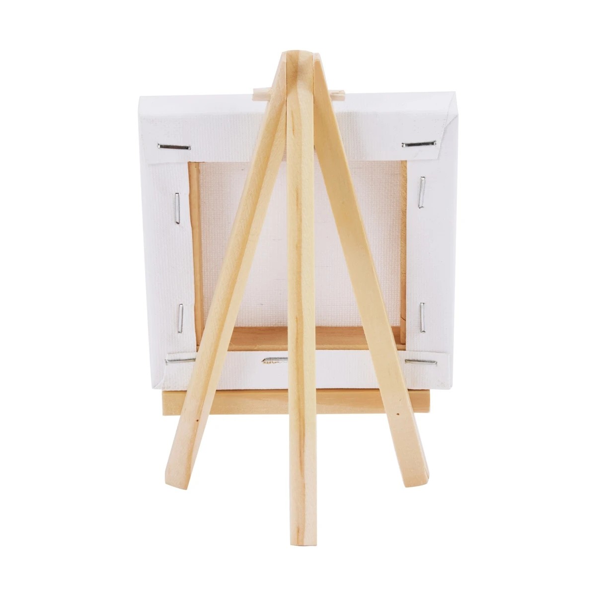 10 3 Pack Mini Easel and Canvas - White, 10 of 10