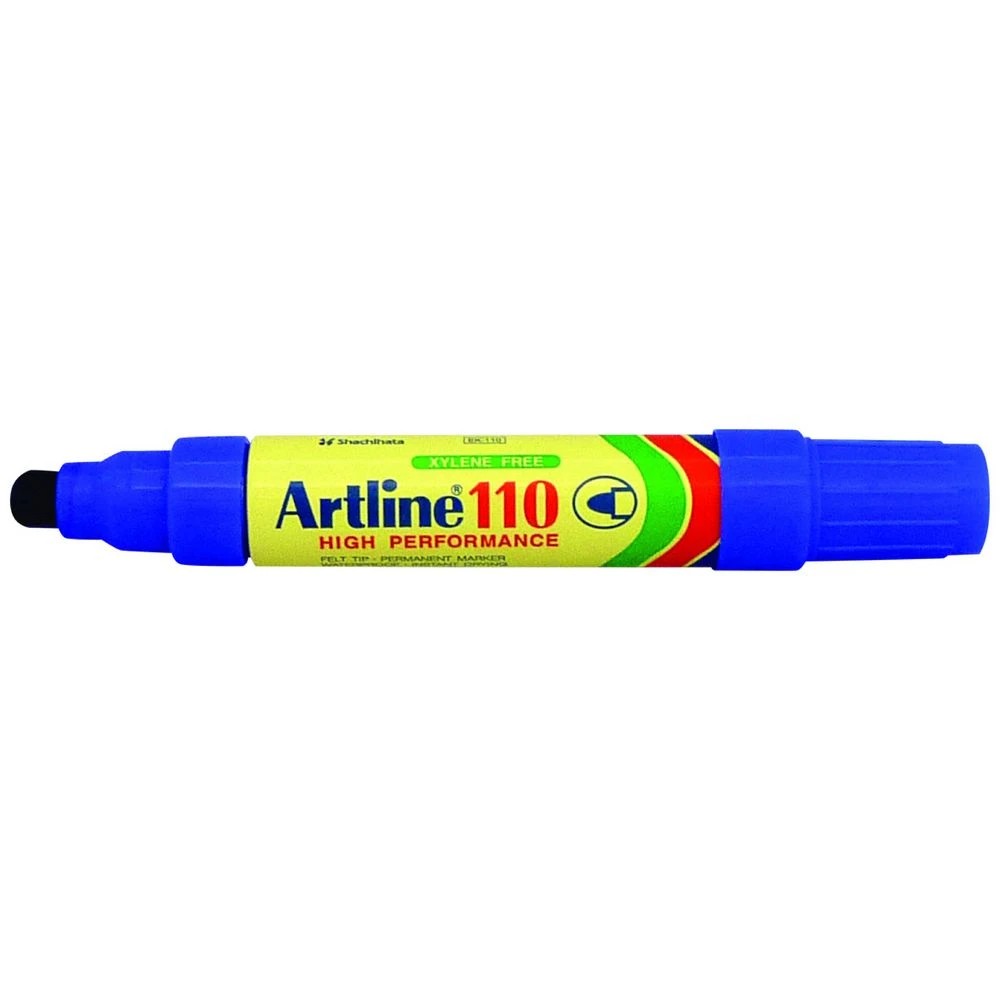 1 Artline 110 Permanent Marker Blue, 1 of 2