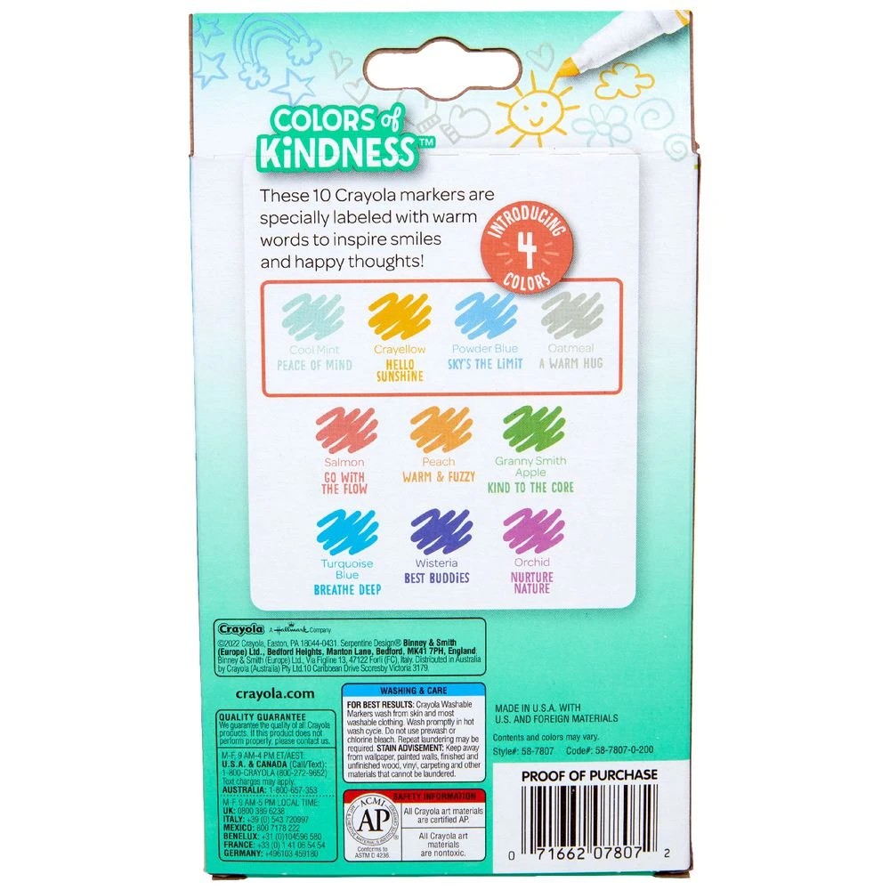 3 Crayola Colors of Kindness Markers 10 Pack, 3 of 5