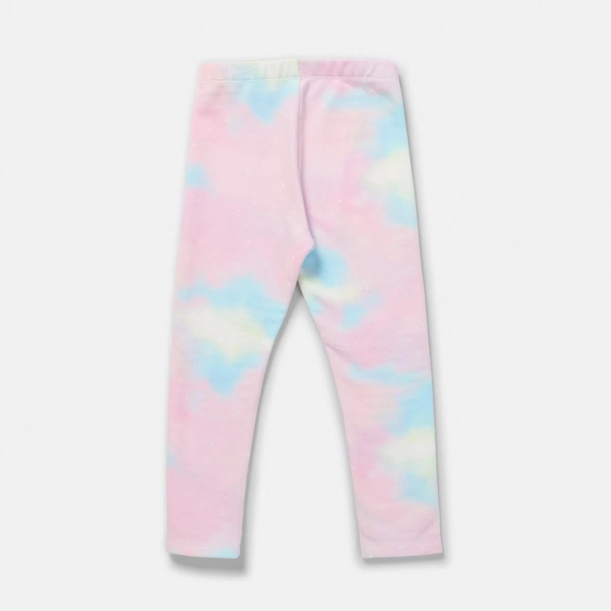 7 Fleecy Lined Leggings Galaxy, 7 of 8