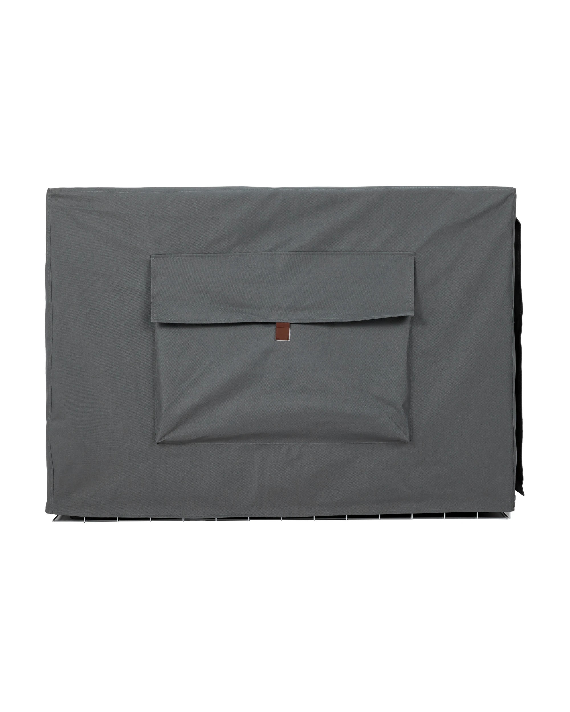 4 Pet Crate Cover - Charcoal, Extra Large, 4 of 10